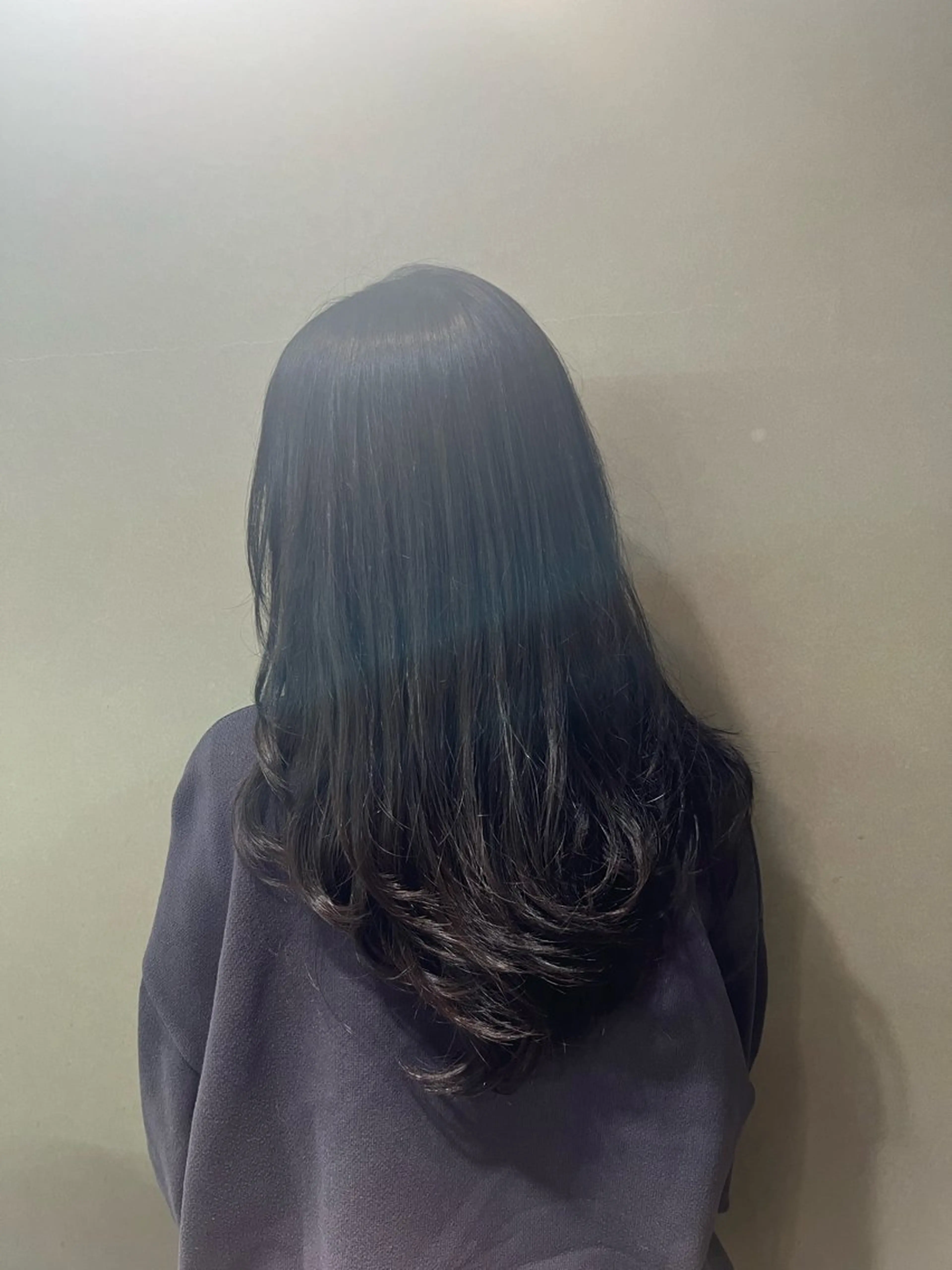 ロング カット 💖難波レイヤー カット💖ツバサのヘアスタイル