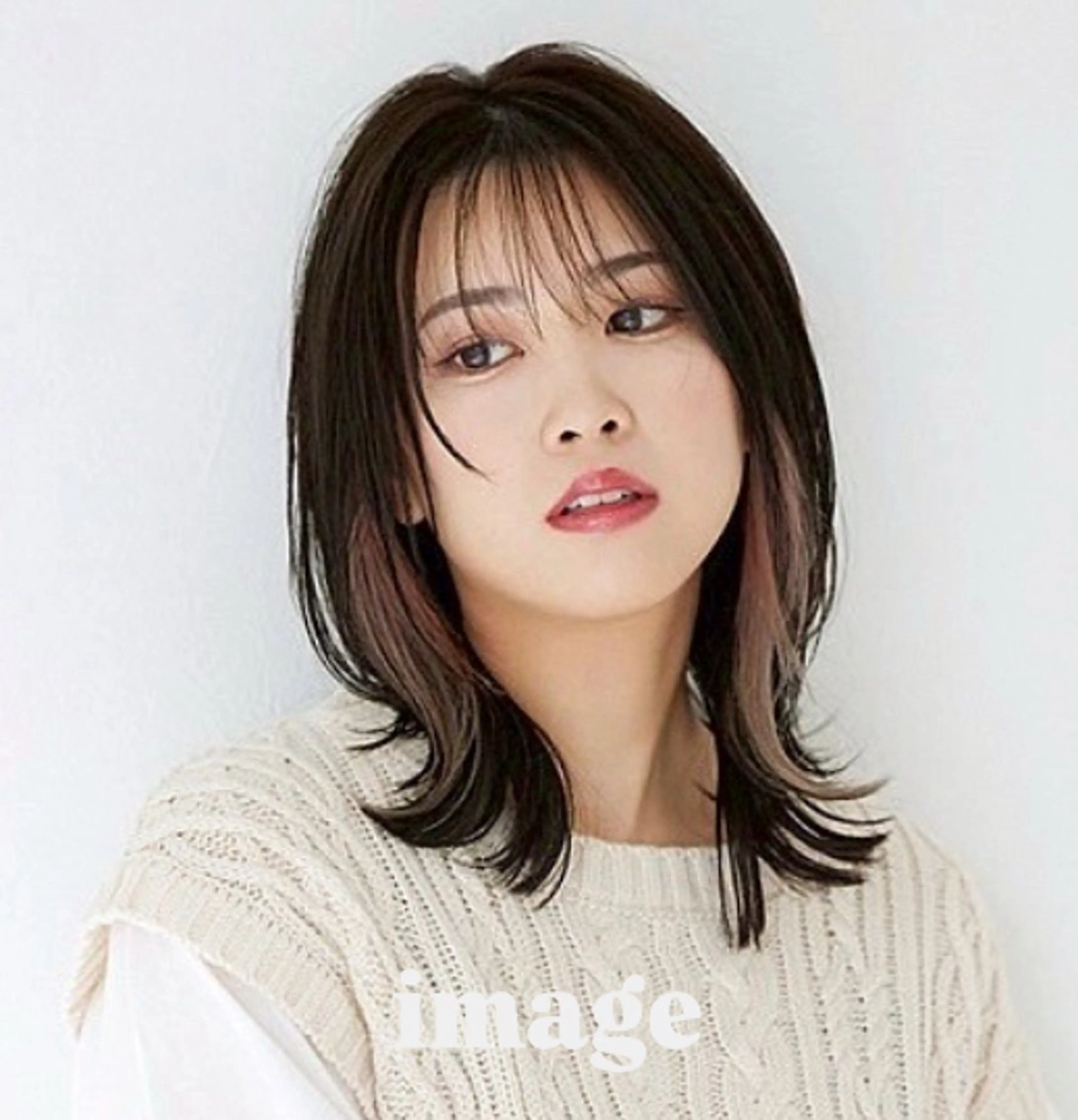 ミディアム メンズカット無料 🌙 松本のヘアスタイル