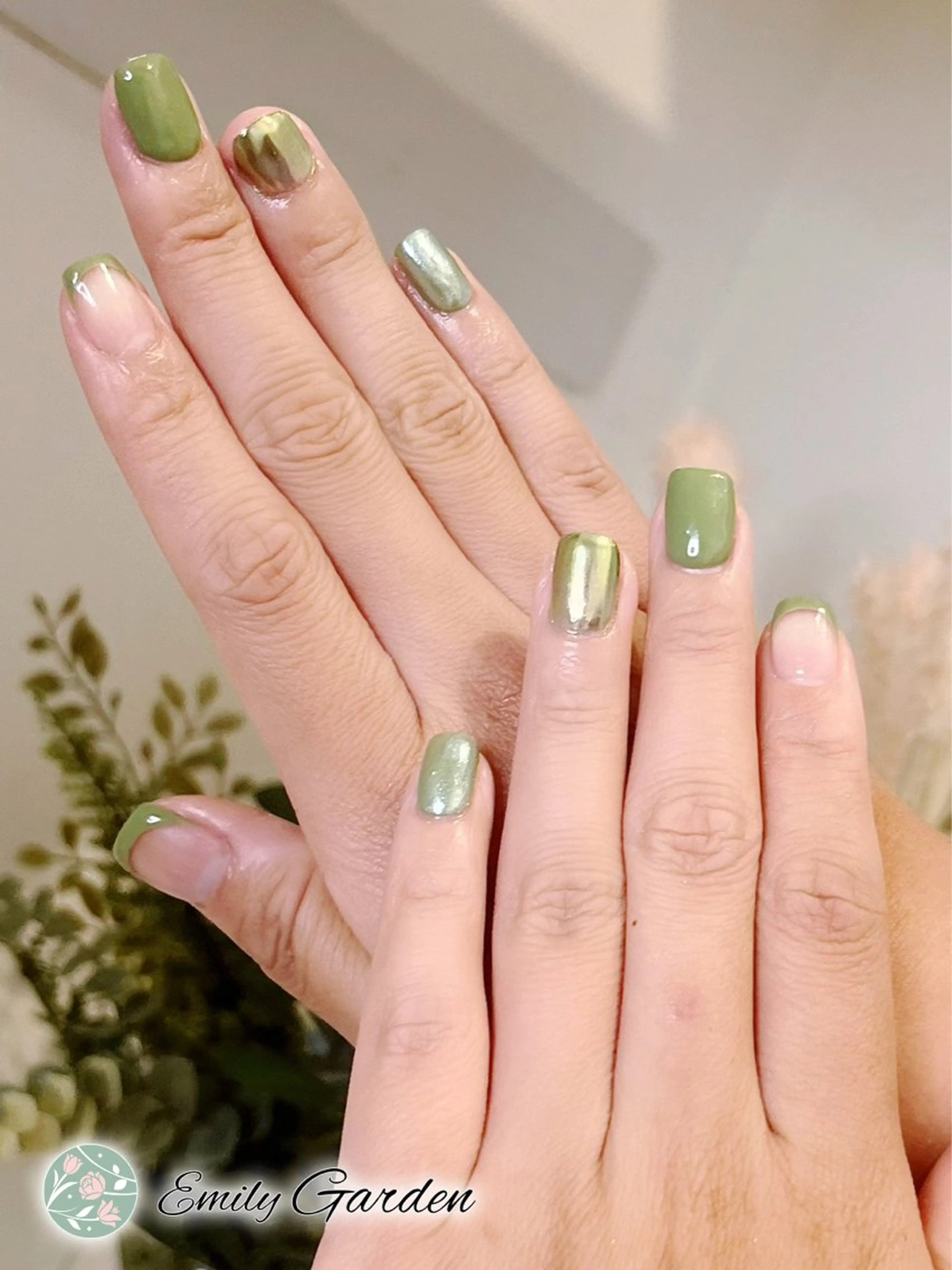 ネイル ワンカラーネイル Emily Garden 六本木のネイルデザイン