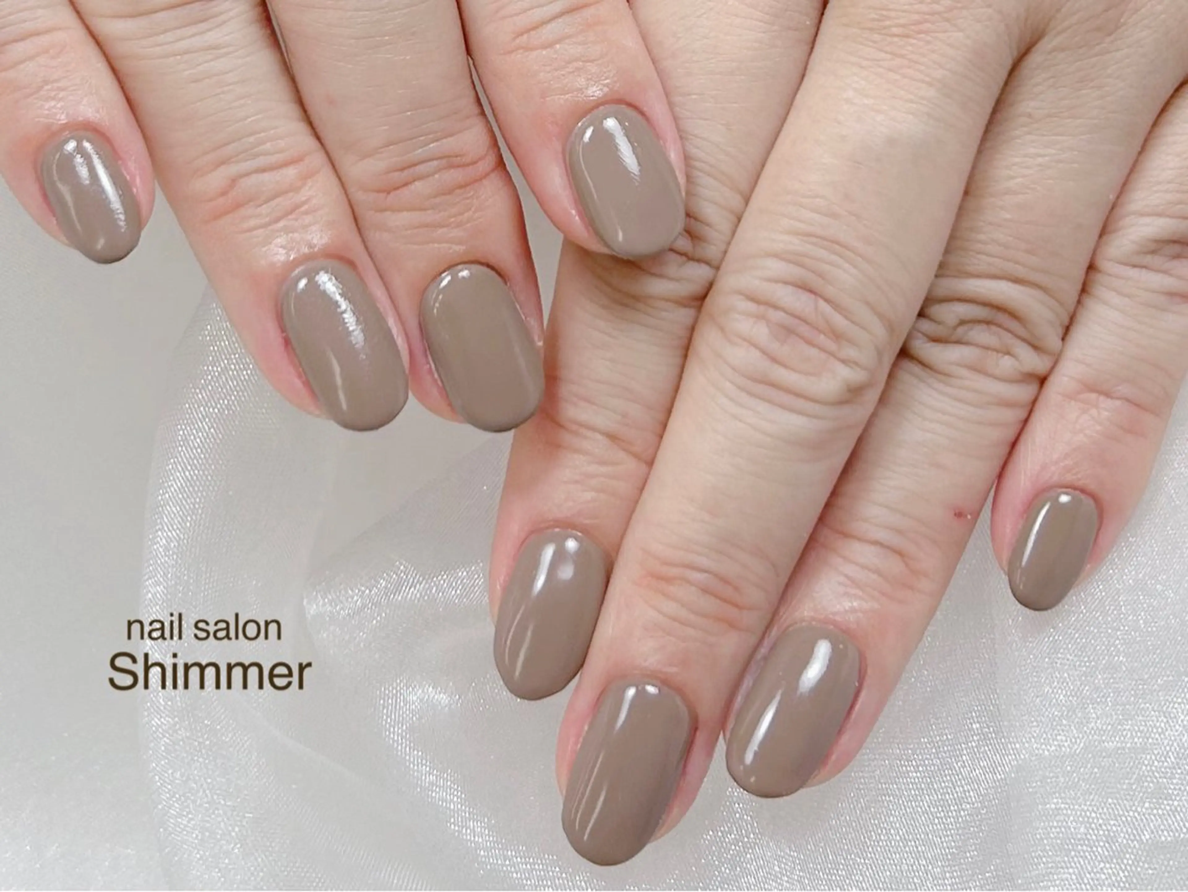 ネイル ハンドネイル Shimmer Risaのネイルデザイン