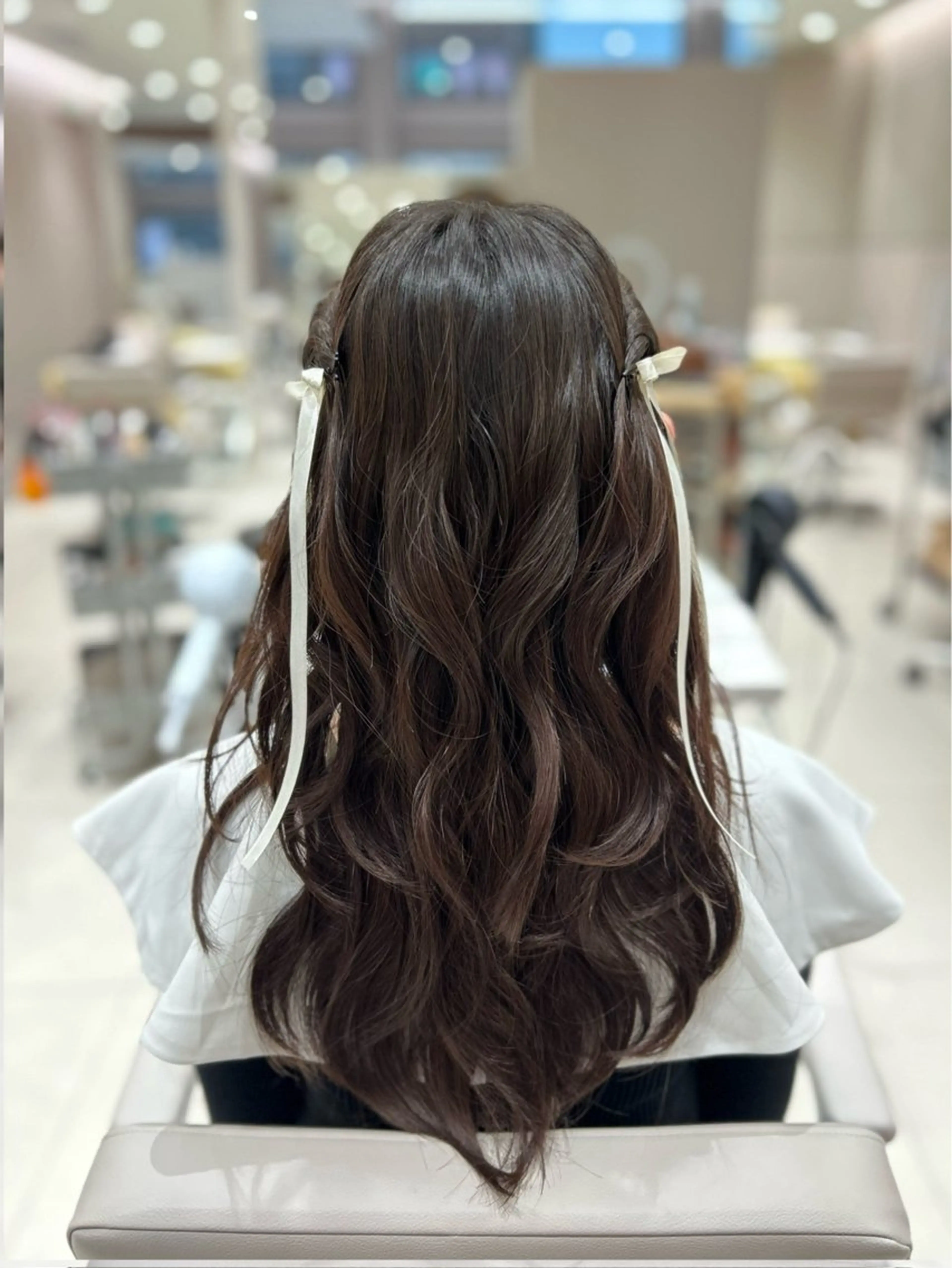 ロング カラー ヘアアレンジ カット ヘアセット 髙木美緒🌿 レイヤー/アレンジのヘアスタイル