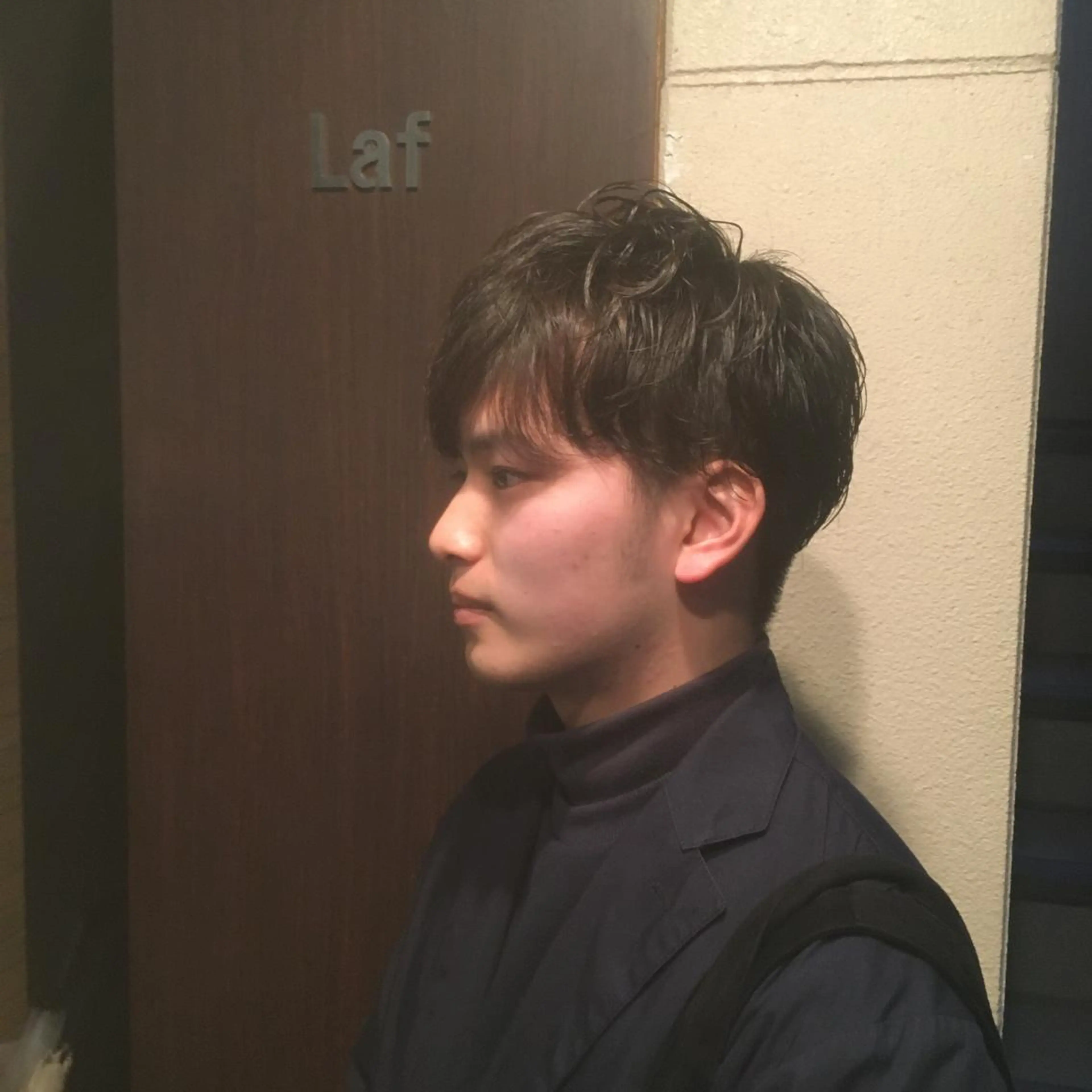 ミディアム メンズ カット ヘッドスパ しのはら まどかのヘアスタイル