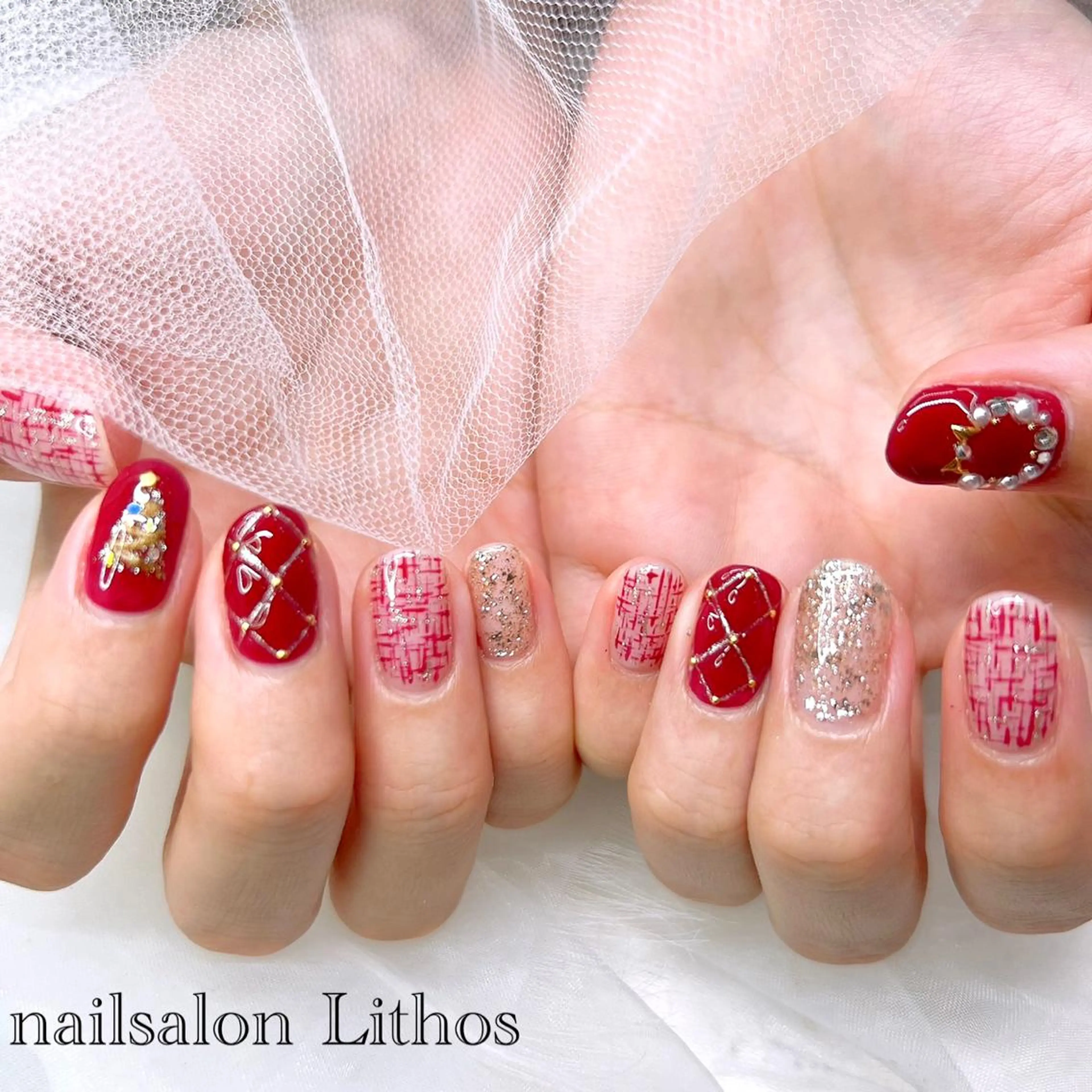 ネイル ハンドネイル nailsalon Lithos所属・nailsalon Recontreのネイルデザイン