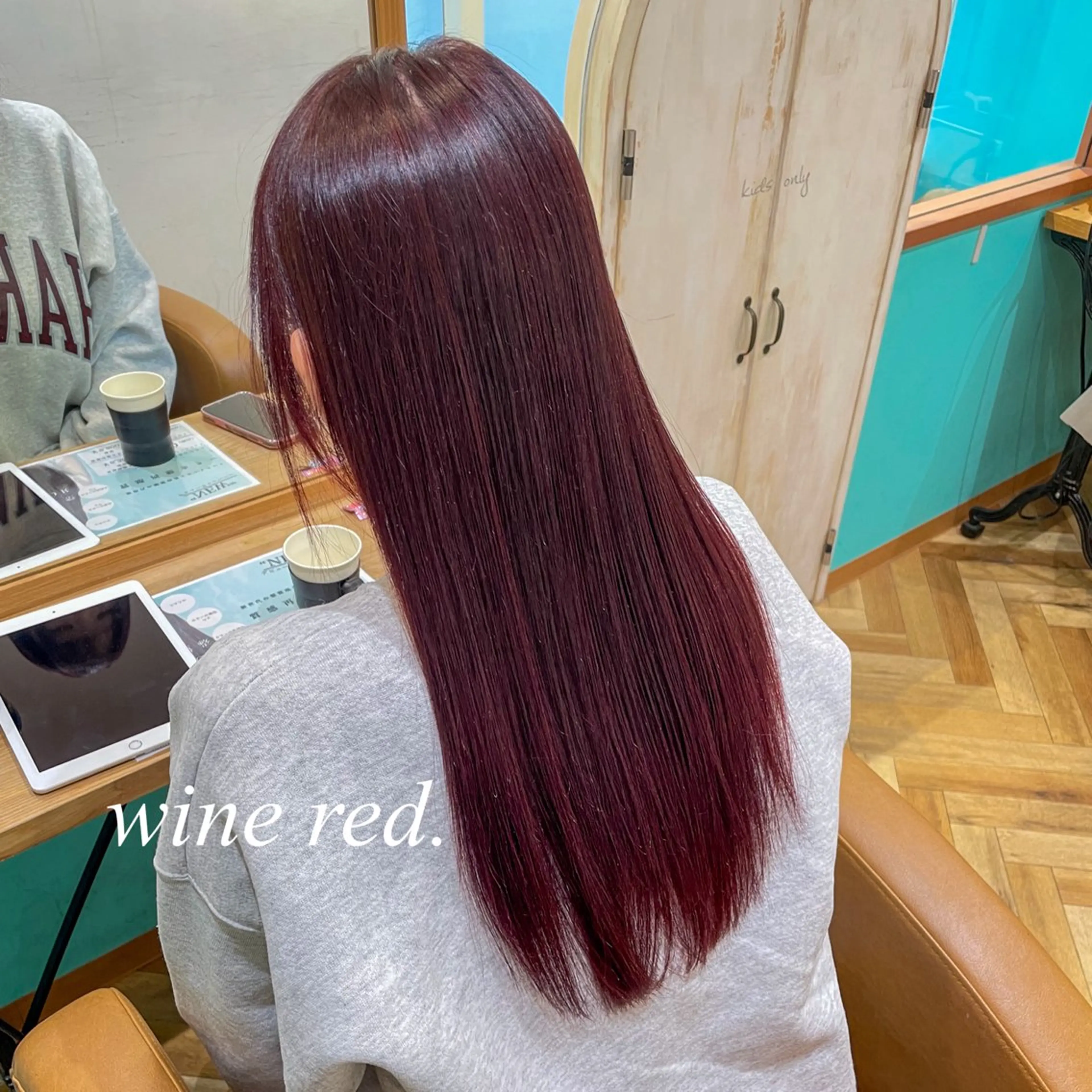 ロング カラー カット ヘアカラー 縮毛矯正 トリートメント 💎巻ける縮毛矯正/ 艶髪💎石渕智也のヘアスタイル