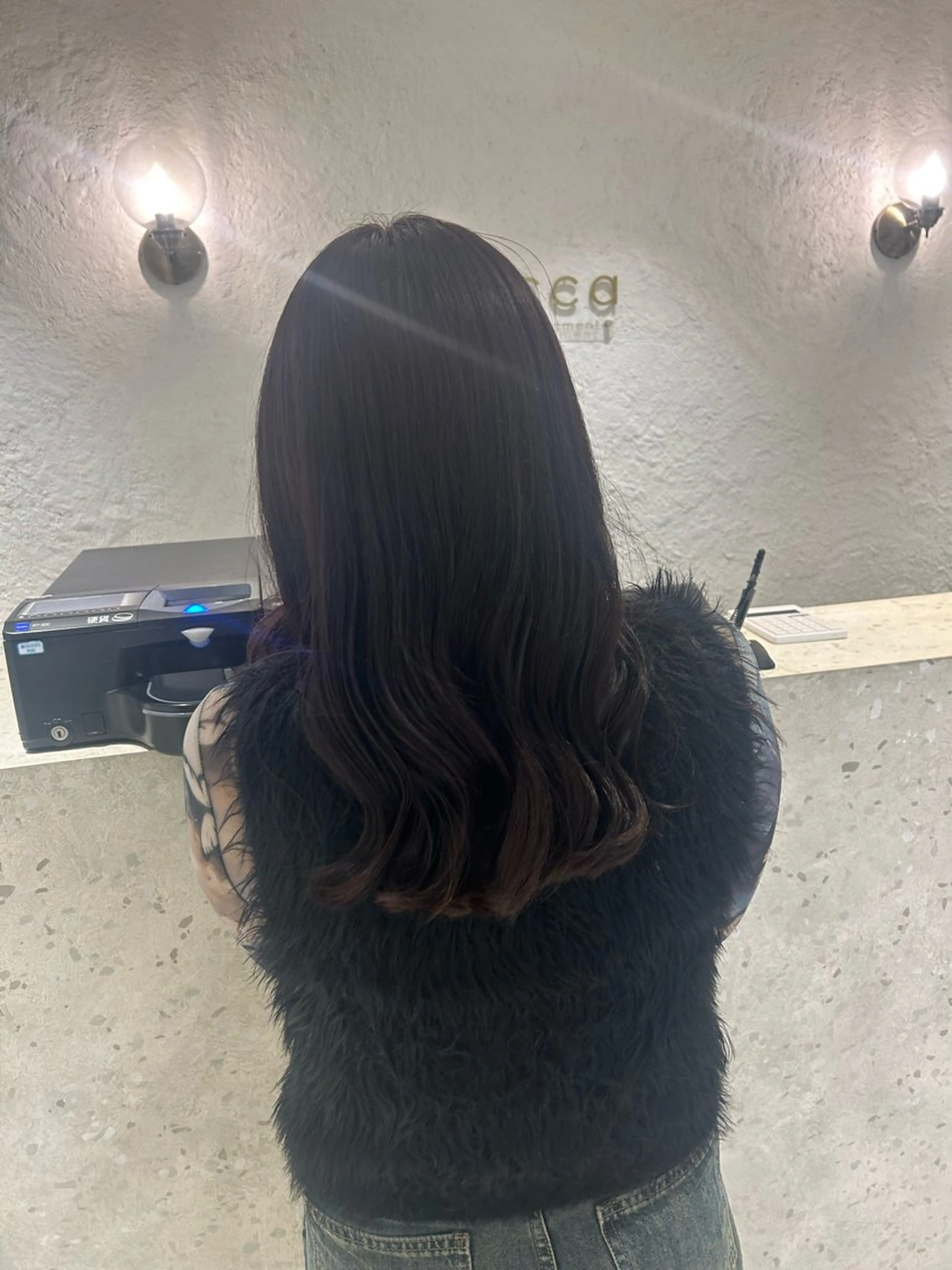 ロング カット ヘアカラー トリートメント 盛れるhair⟡.· 石川梨央のヘアスタイル
