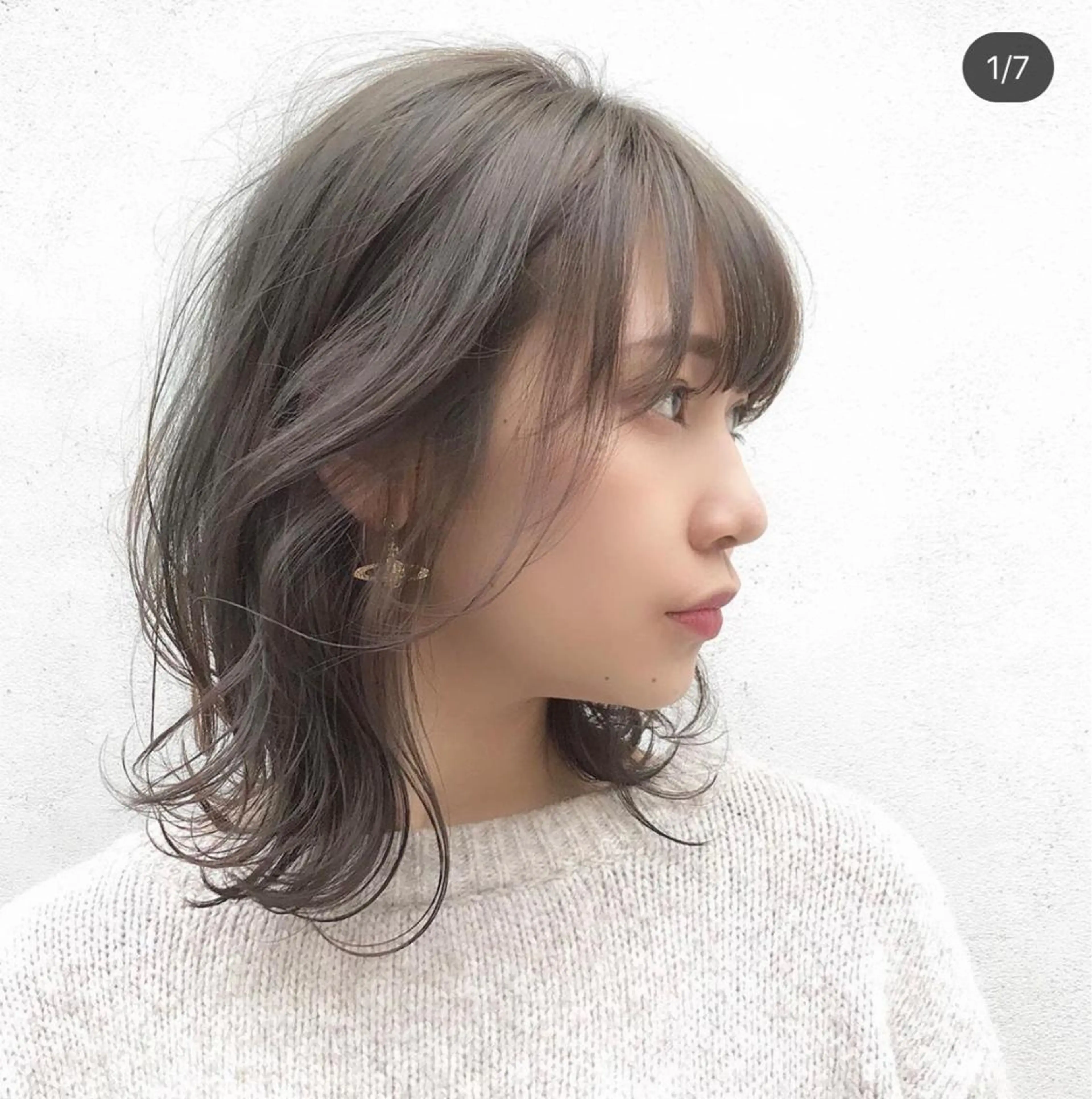 ミディアム メンズ特化 刈り上げない/金井のヘアスタイル