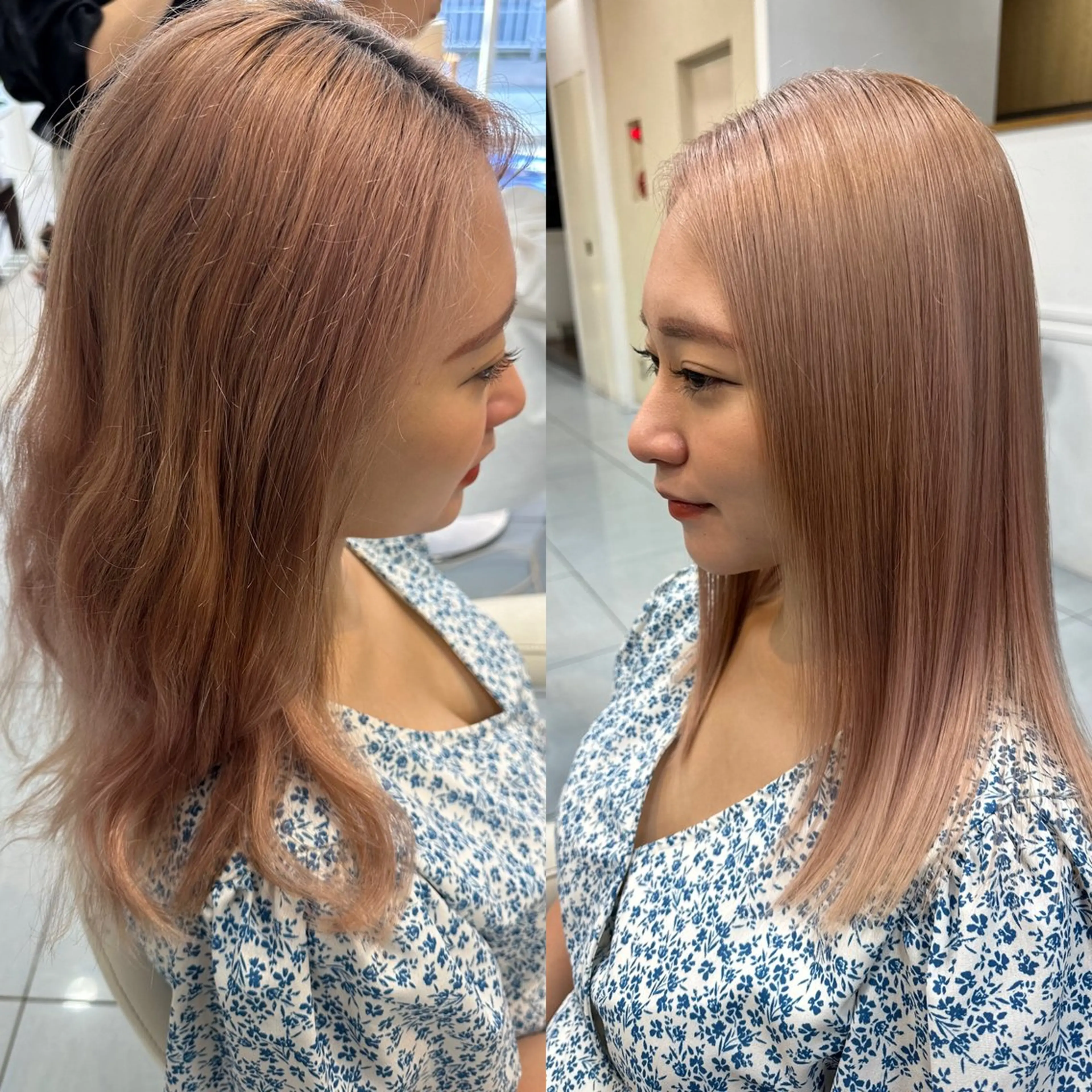 トリートメント 髪質改善🍏縮毛矯正 /ブリーチ矯正岡部のヘアスタイル