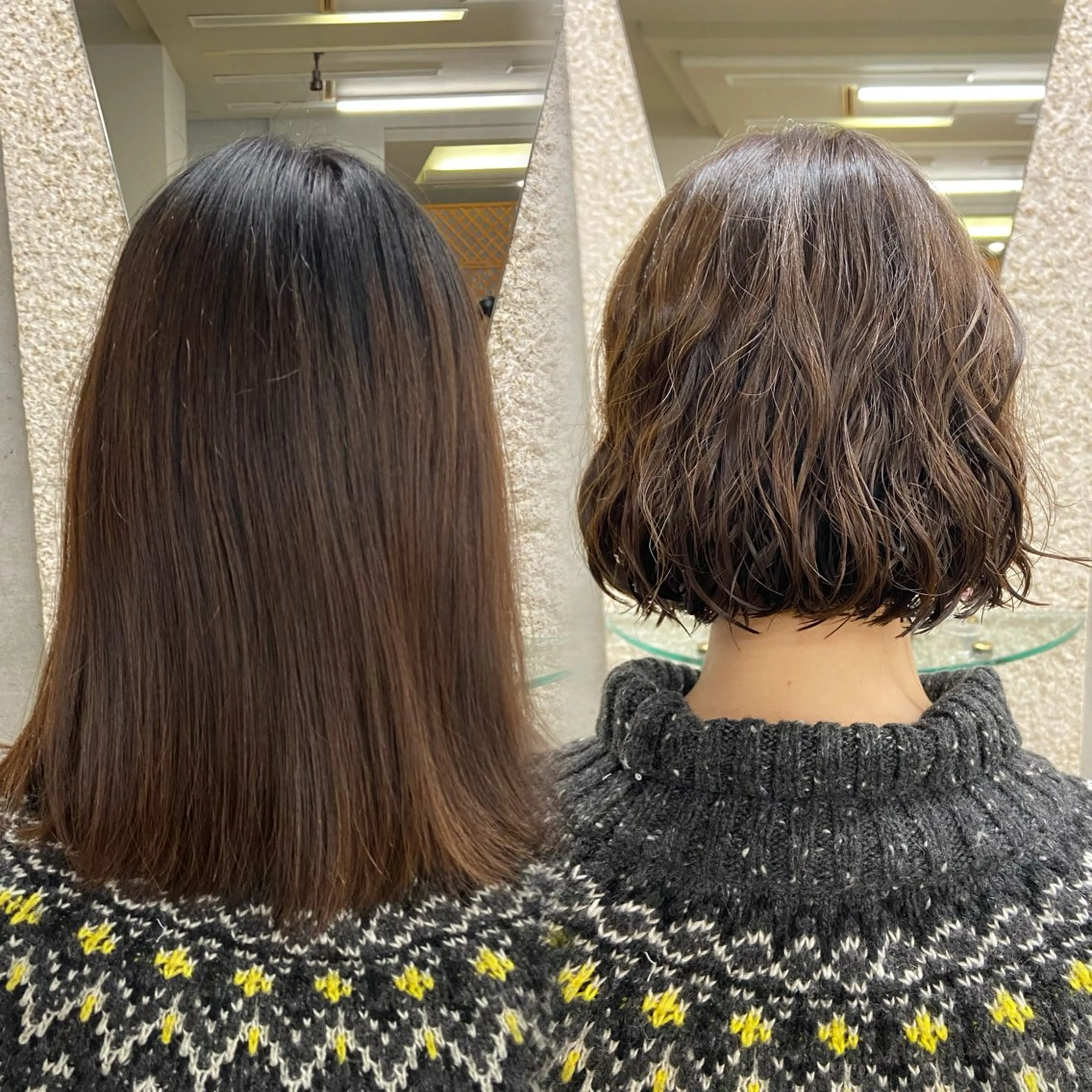 ミディアム パーマ ASAKURA所属・ASAKURA 美容室のヘアスタイル