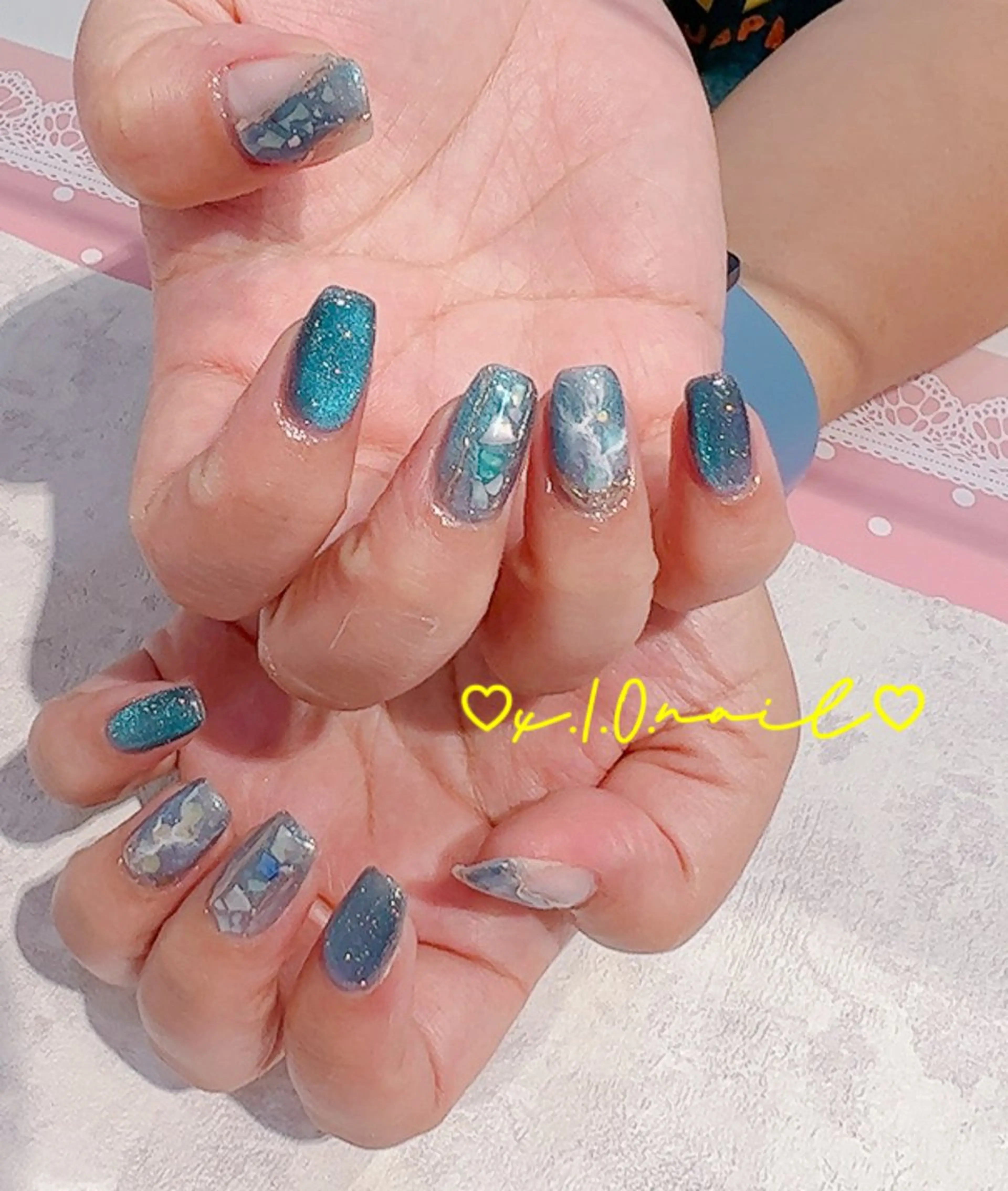ネイル アニマル柄 アートネイル ニュアンスネイル ネイルチップ ハンドネイル x.1.0.nail ♡Cのネイルデザイン