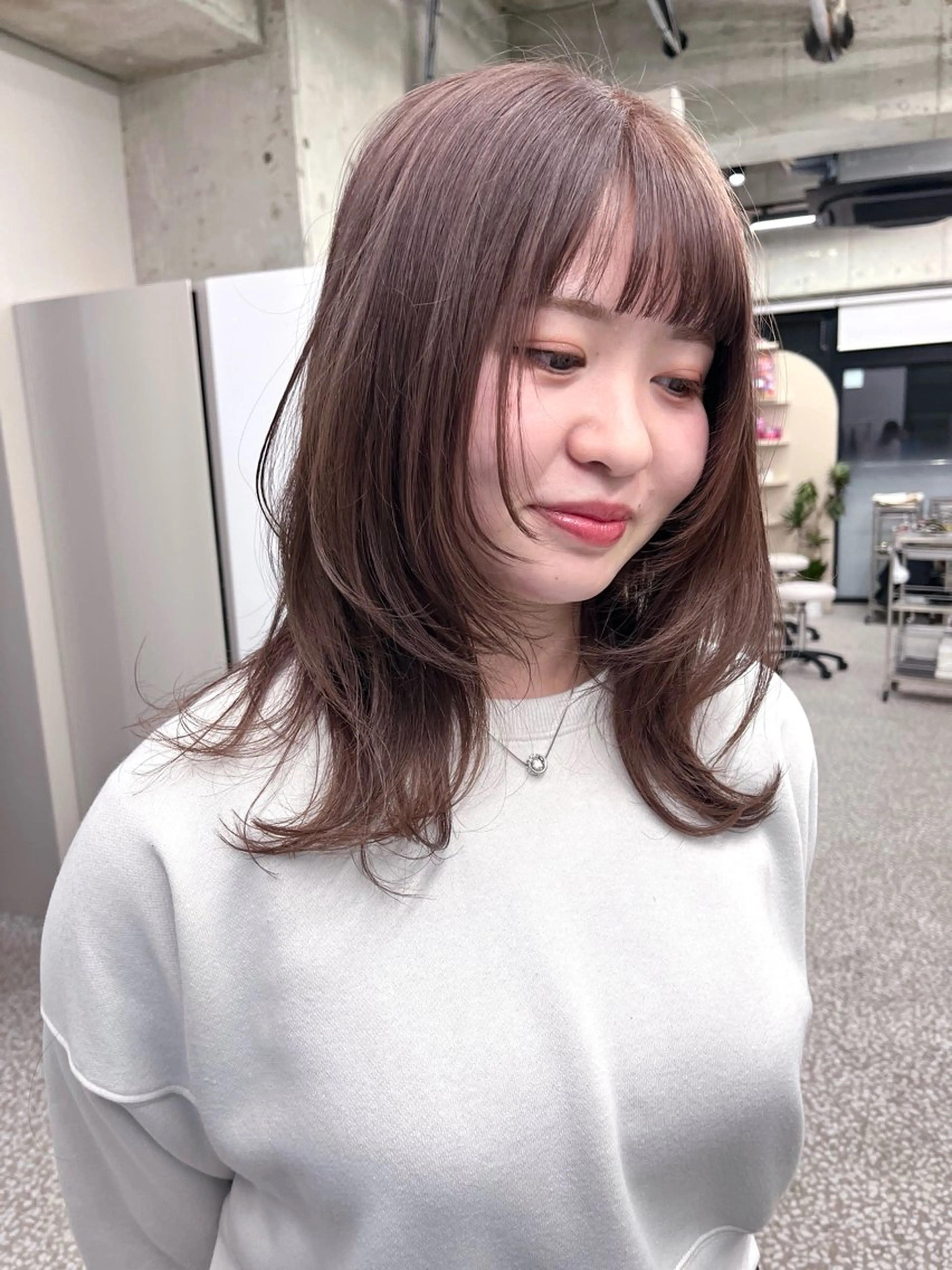 ミディアム カラー カット ヘアカラー IROW/イロウ天神 大名店 yamaのヘアスタイル