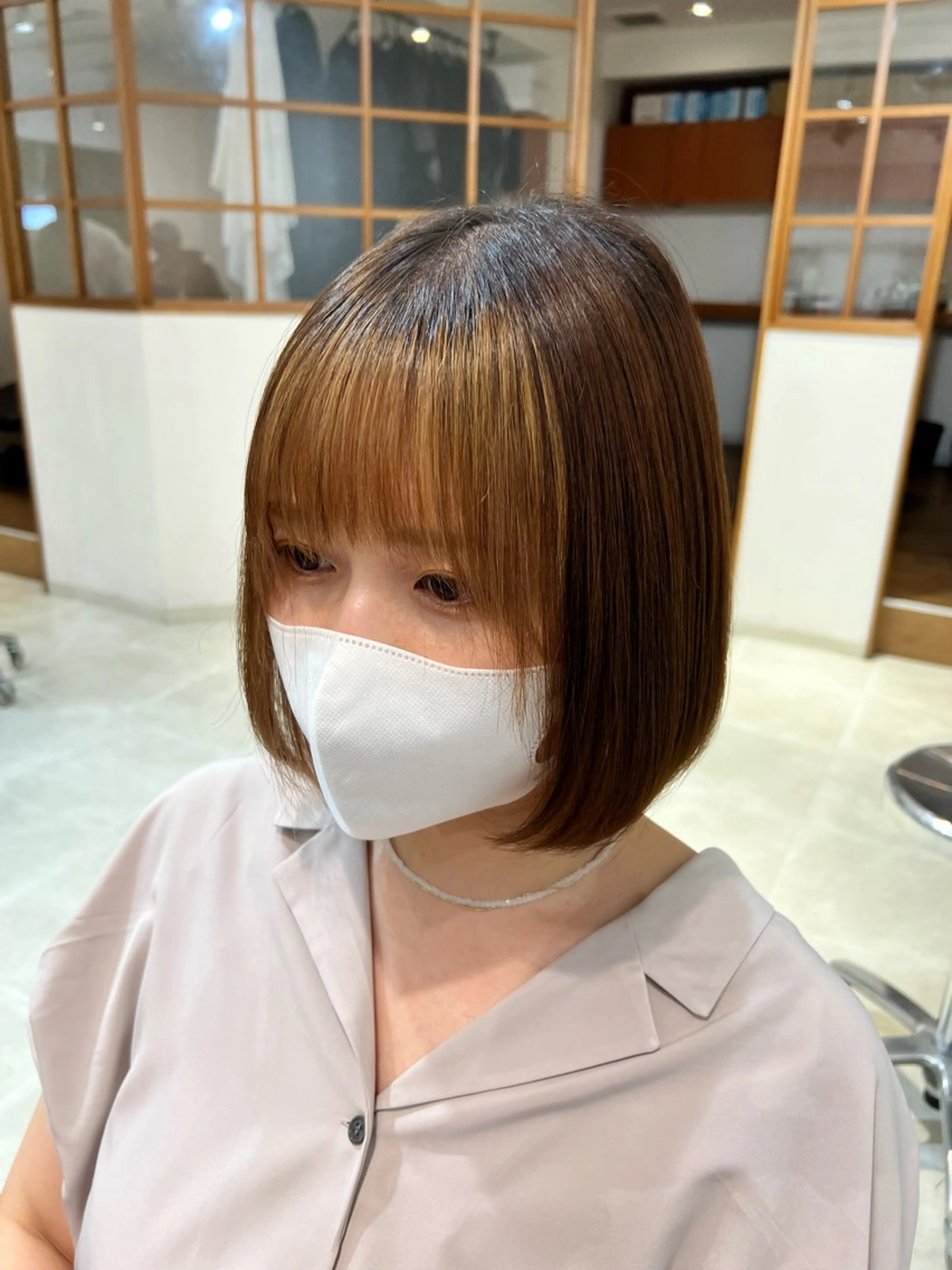 ショート i.blue所属・縮毛矯正特化/ 髪質改善/だいすけのヘアスタイル