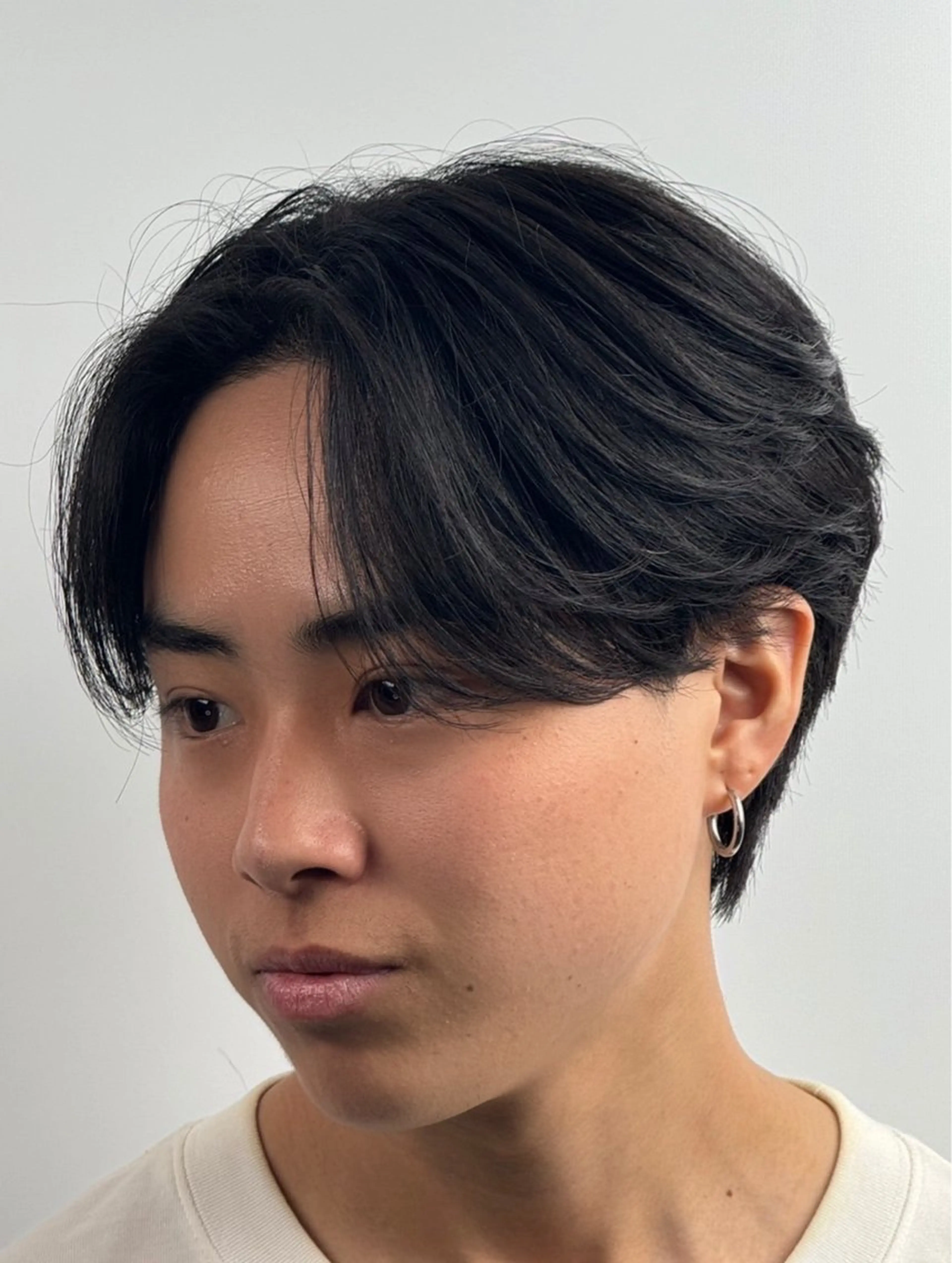 パーマ メンズ カット パーマ GLANZ/メンズ カットモデル予約用のヘアスタイル