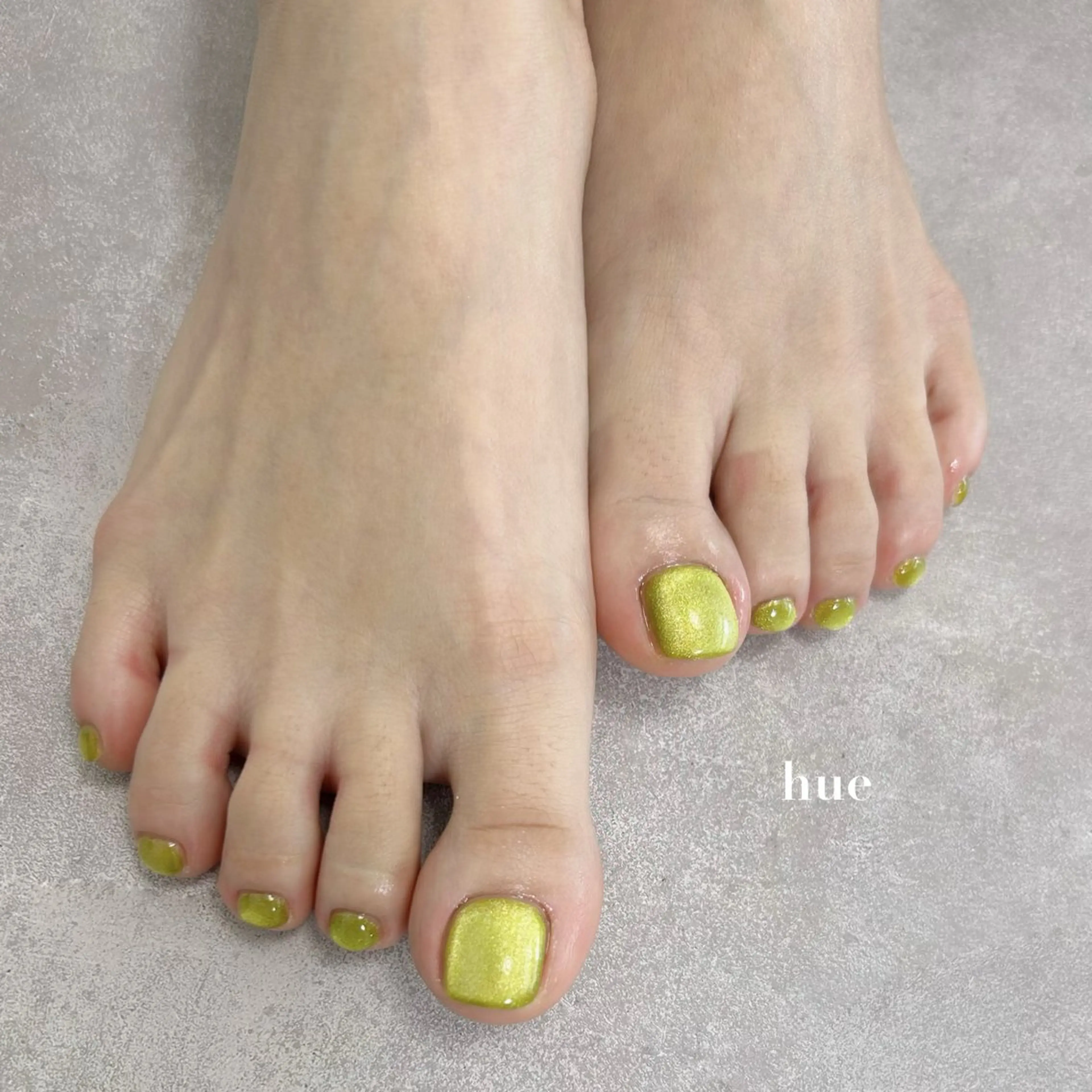 ネイル フットネイル hue nailのネイルデザイン