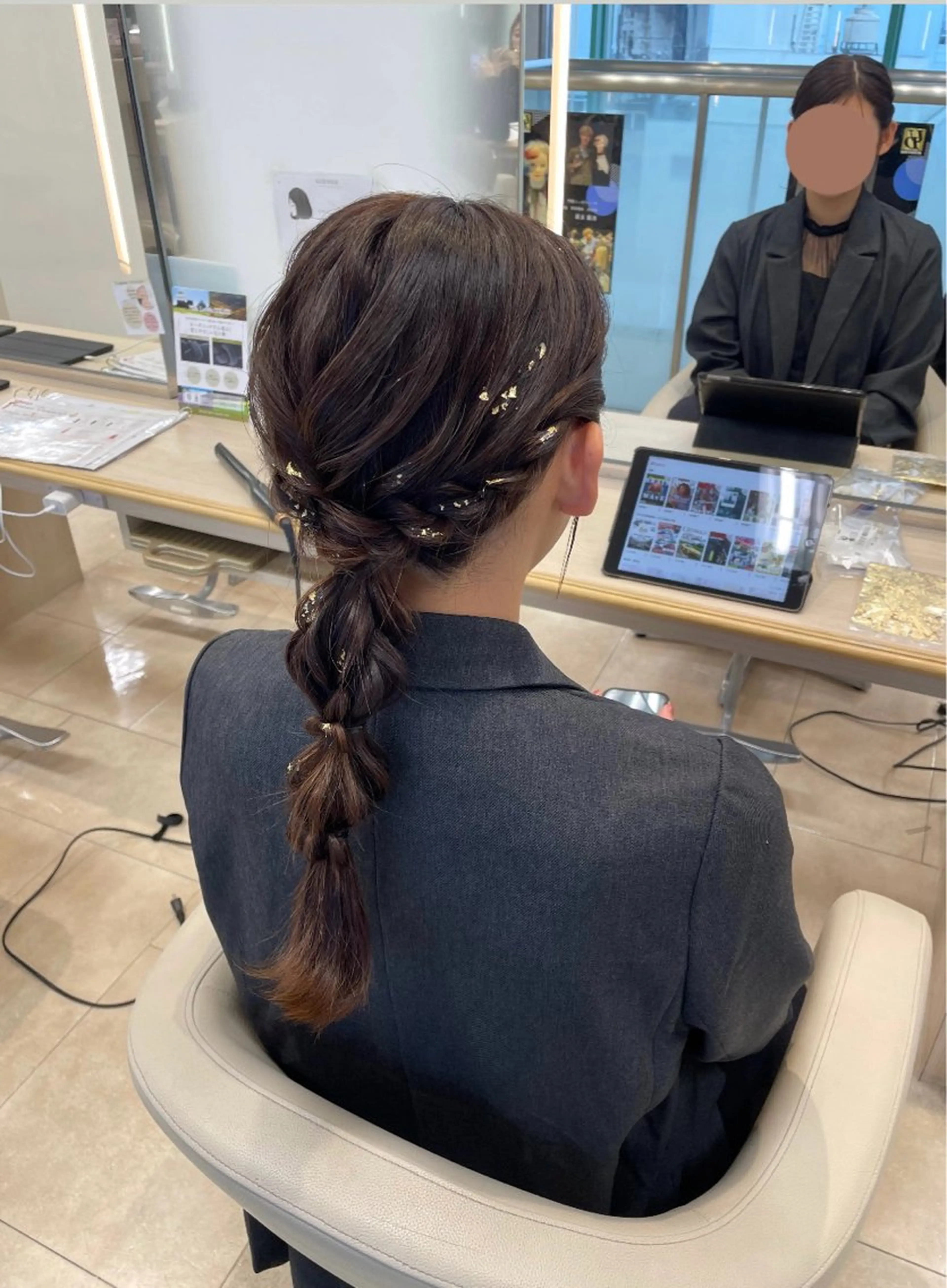 ロング カラー ヘアアレンジ ボブのスペシャリスト ·˖Reika·˖✩のヘアスタイル