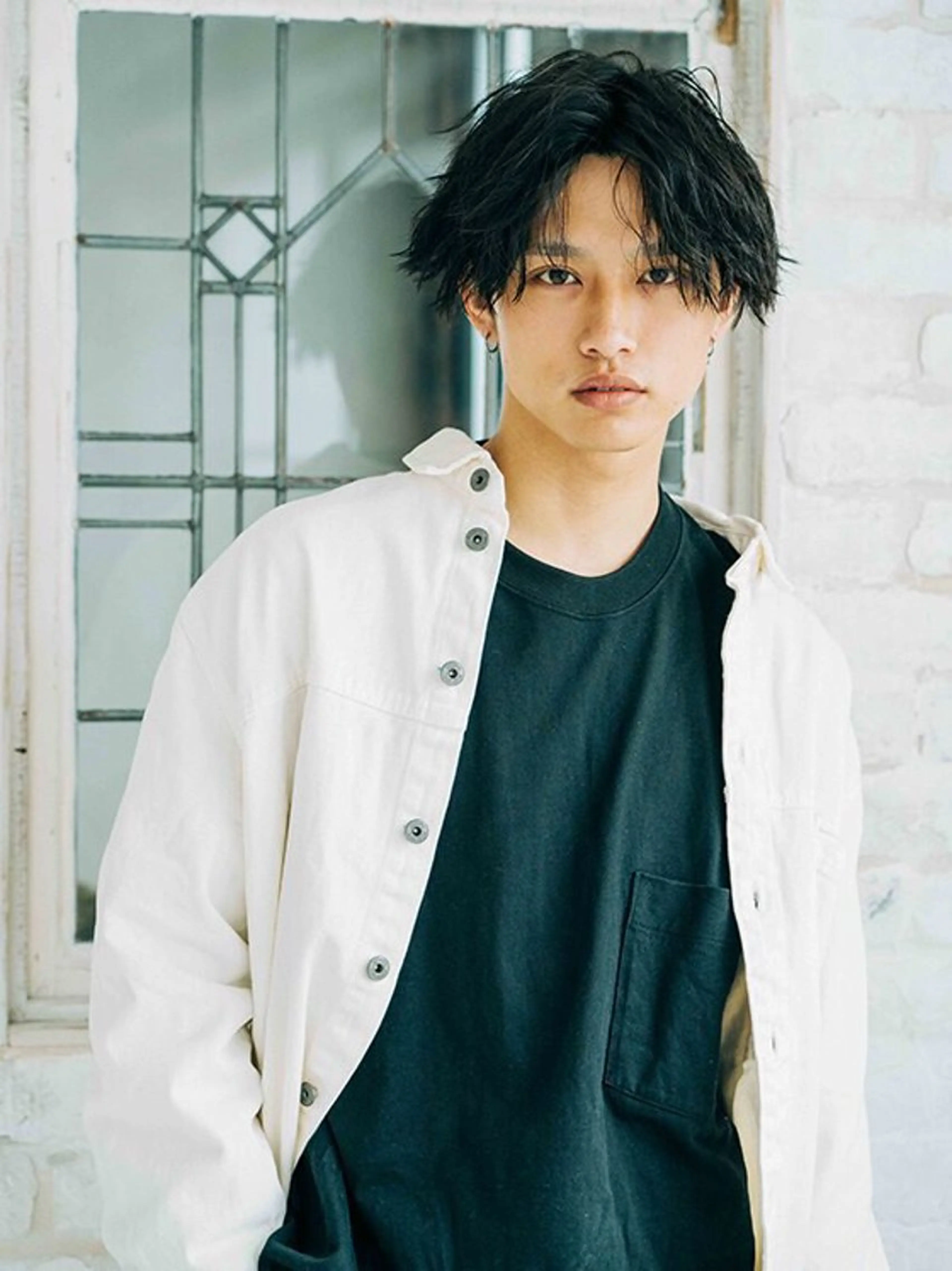 ショート パーマ メンズ amble luxe 髪質改善 💕のヘアスタイル