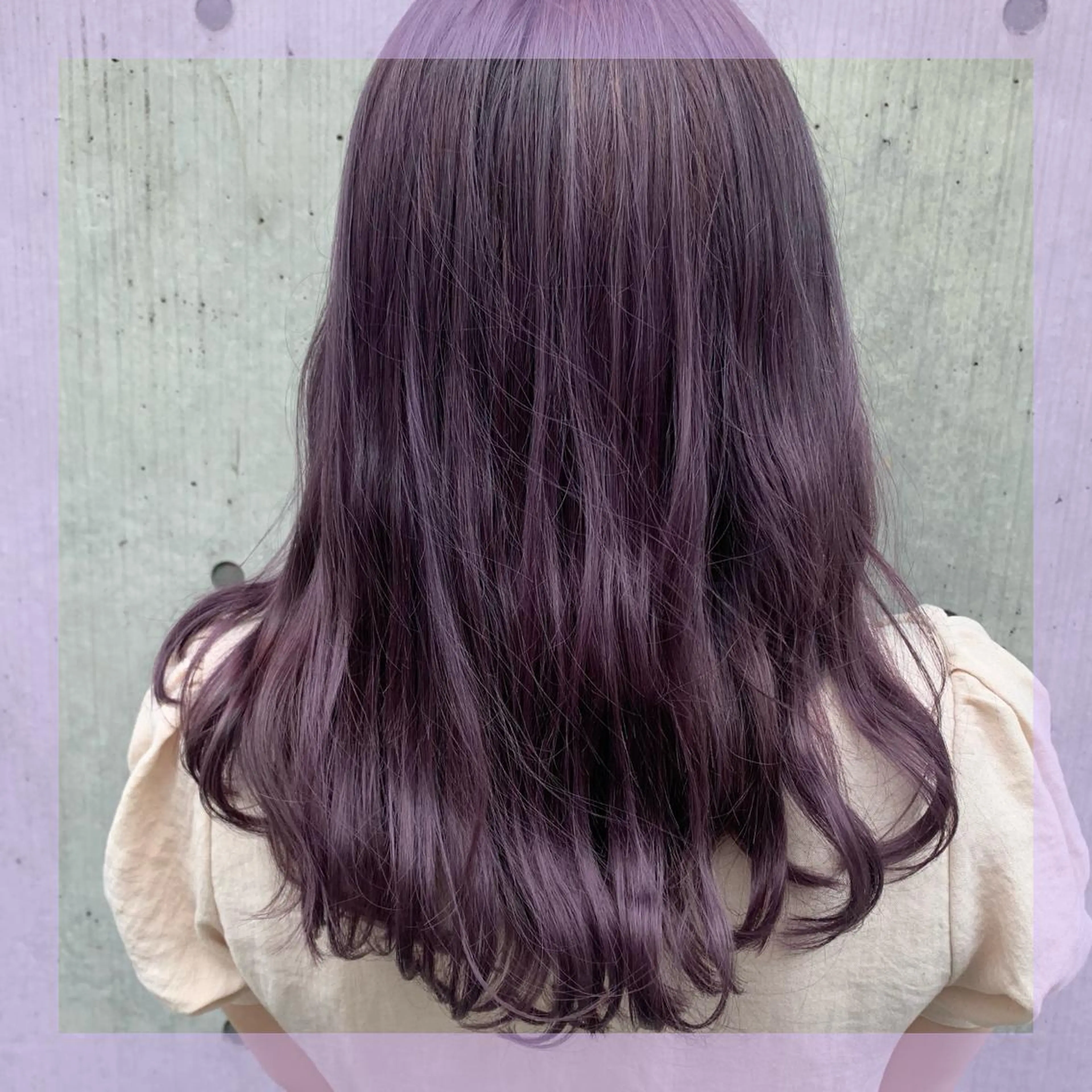 セミロング カラー ヘアアレンジ topstylist 🖤川辺晴加🖤のヘアスタイル