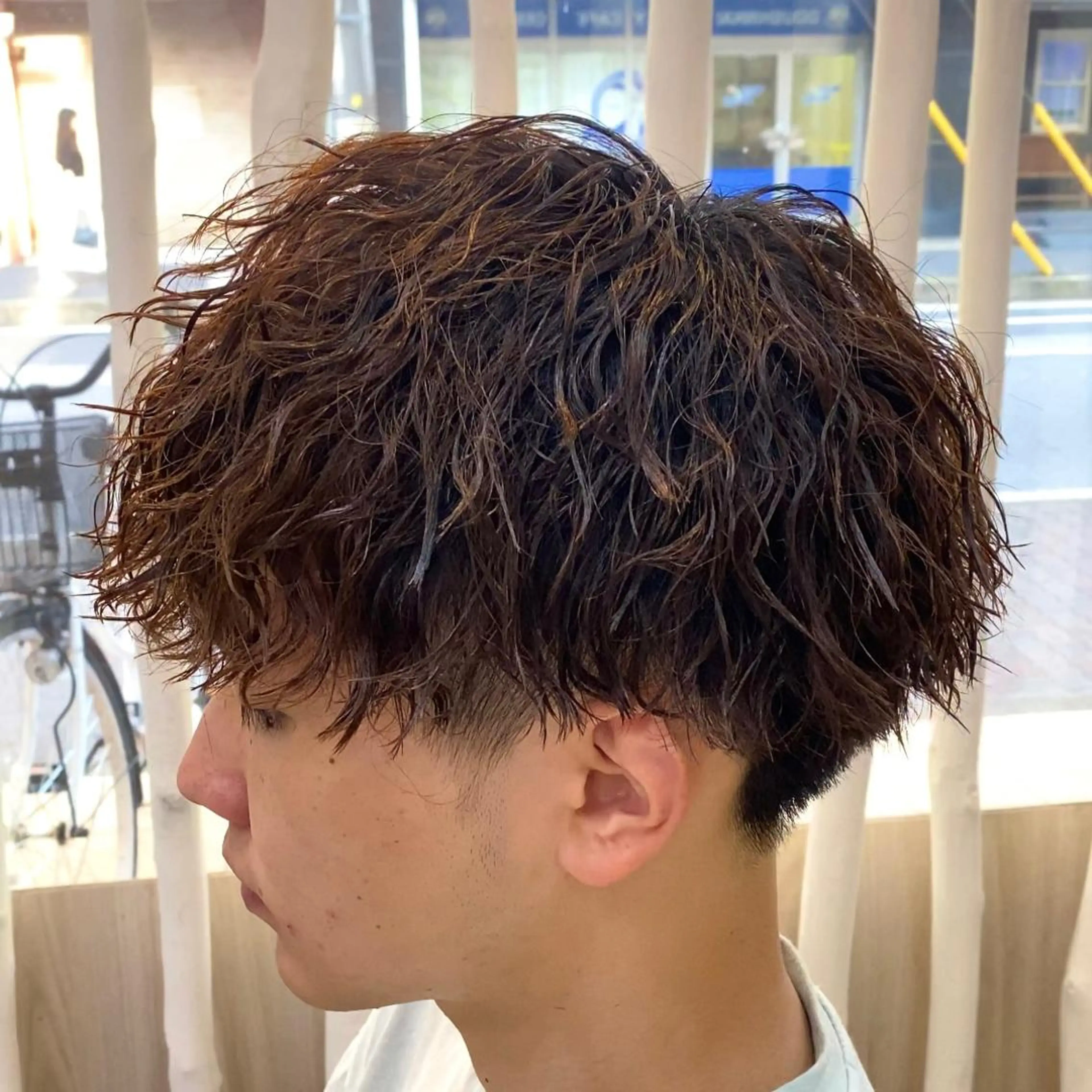 ショート パーマ メンズ 楽で簡単に決まる メンズヘア💥曽我尾のヘアスタイル