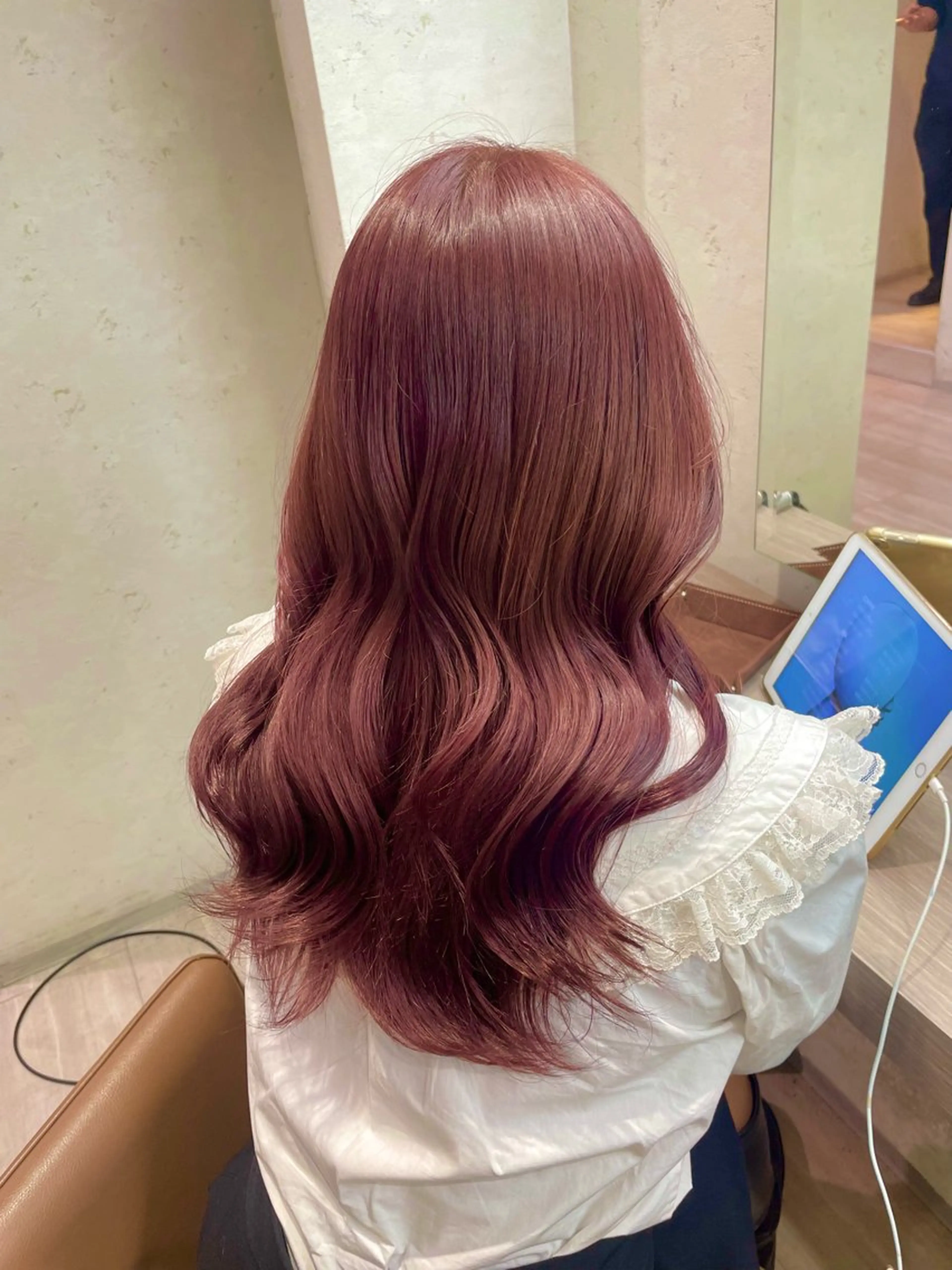 snsの動画撮影OKな方限定✨透明感カラー＋7stepトリートメント【補足説明必読】の写真