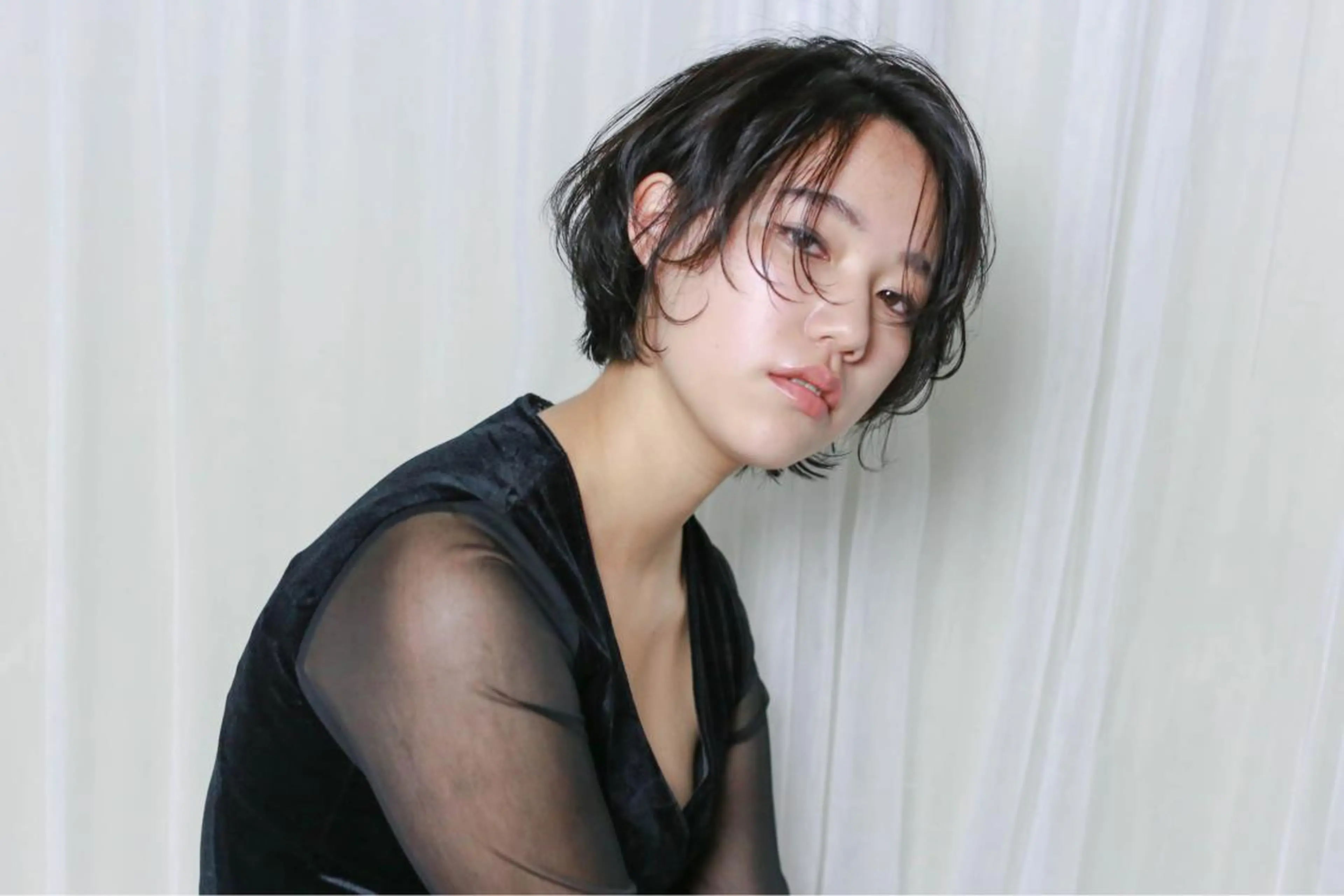 ショート 横井伴典 矢場町 メンズカット/パーマのヘアスタイル