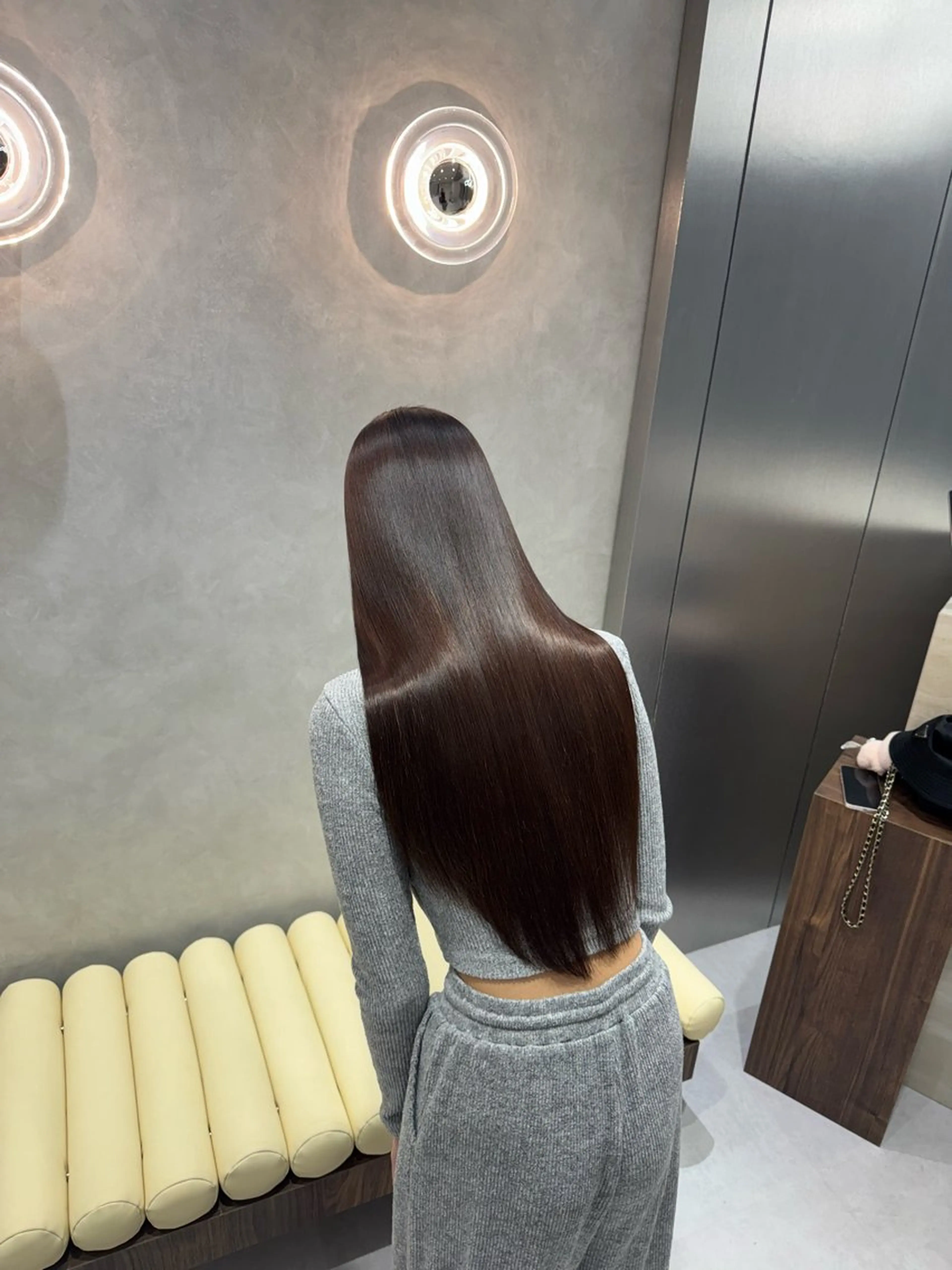 ロング 髪質改善 韓国風ヘア 縮毛矯正 カット ヘアカラー 縮毛矯正 トリートメント SALOWIN east店6F所属・TAKUMI 【美髪特化】のヘアスタイル