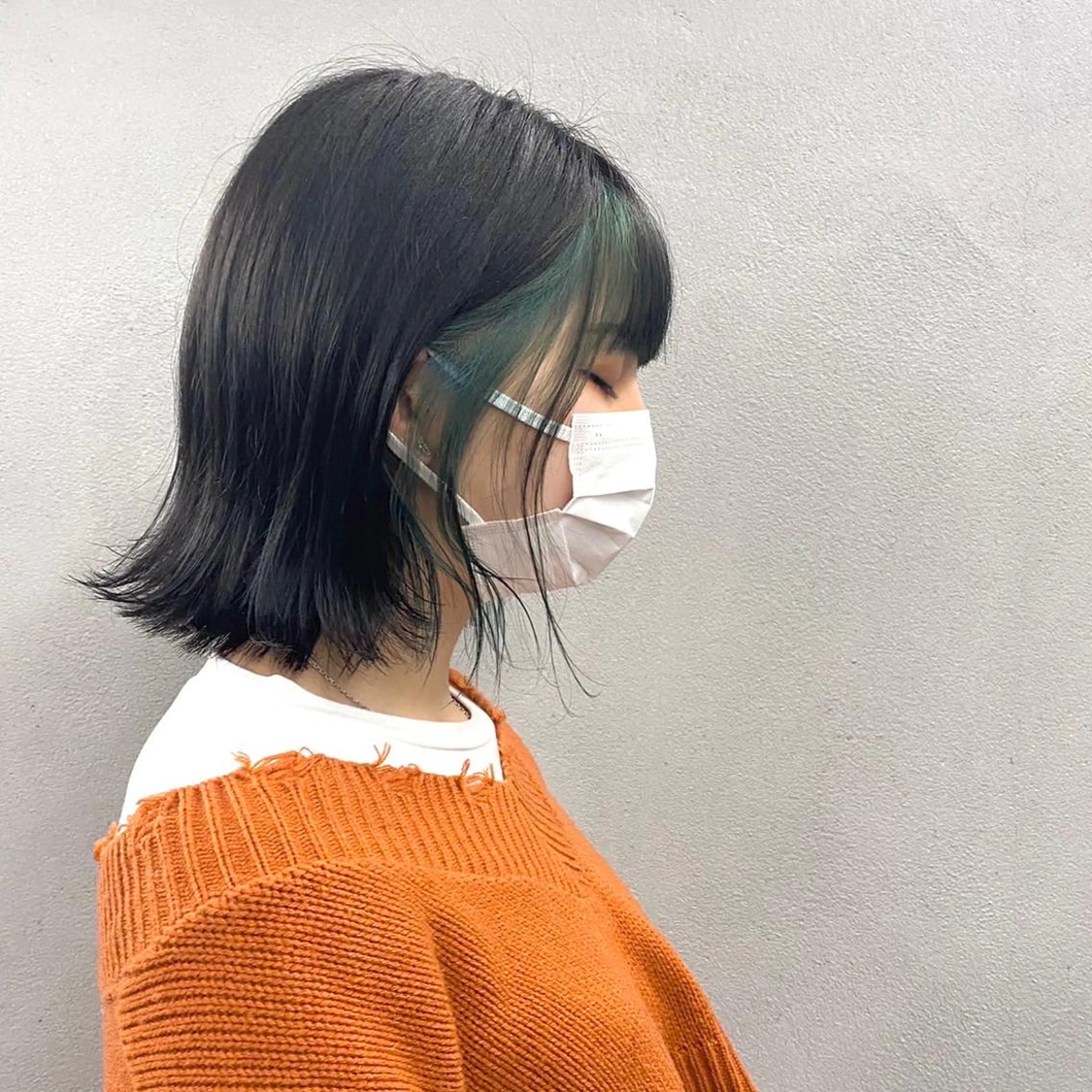 カラー カット ヘアカラー #ボブ #ウルフ #tag佐藤璃美のヘアスタイル