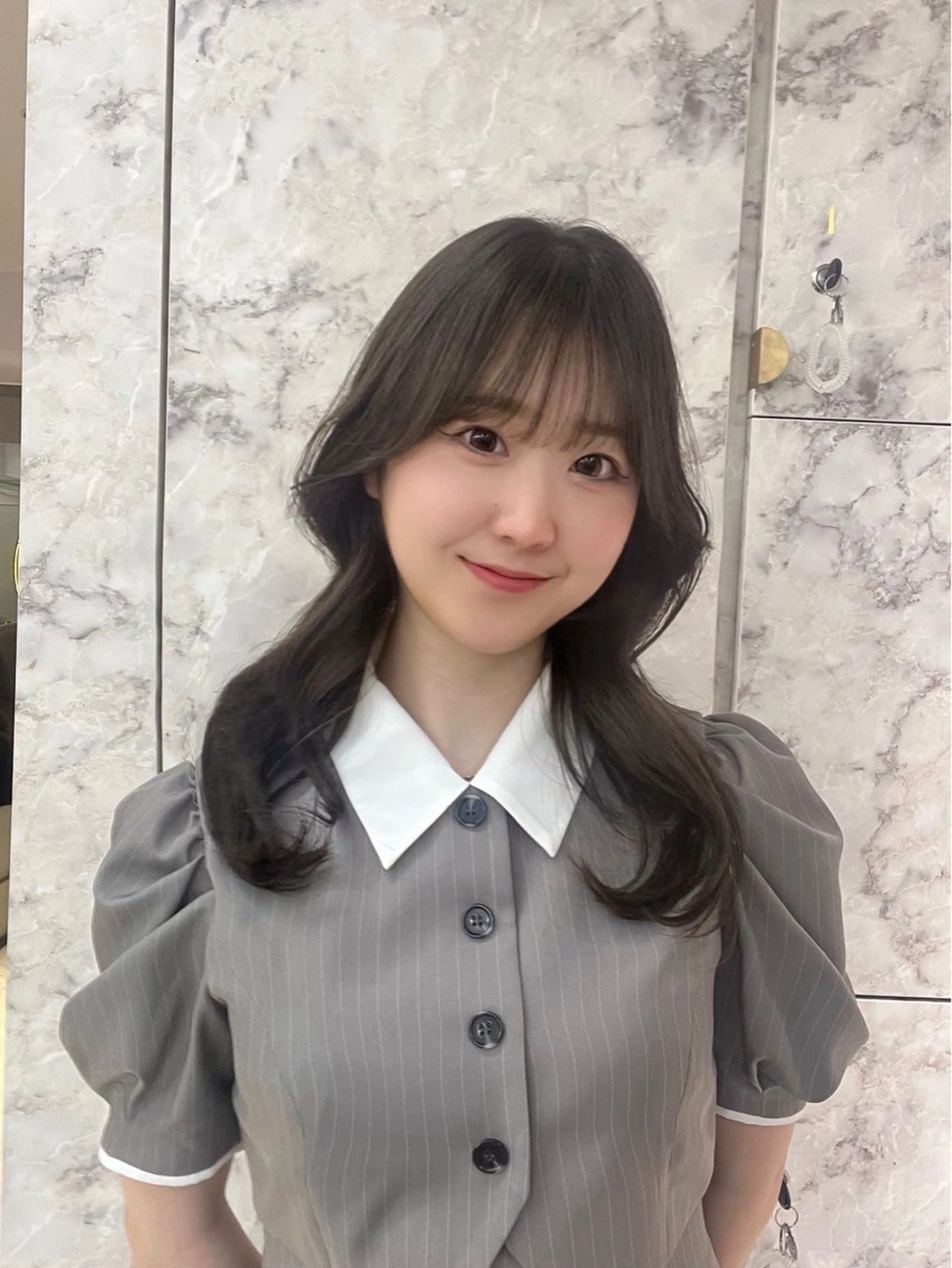 ロング カット ヘアカラー トリートメント ETOWA　新宿　髪質改善所属・⭐️似合わせ⭐️/ ETOWA新宿/上村のヘアスタイル