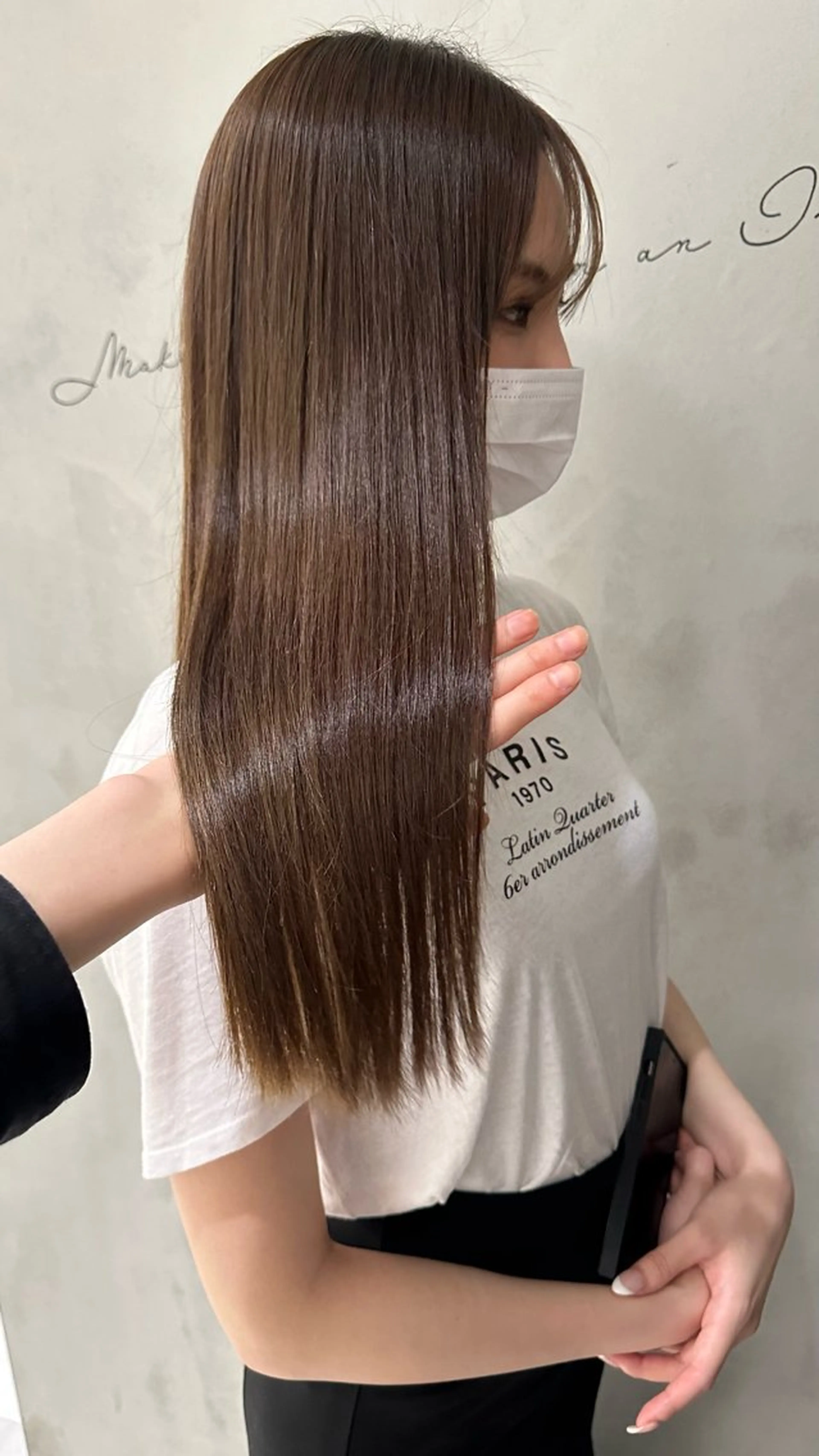 ロング 大森 一慶のヘアスタイル