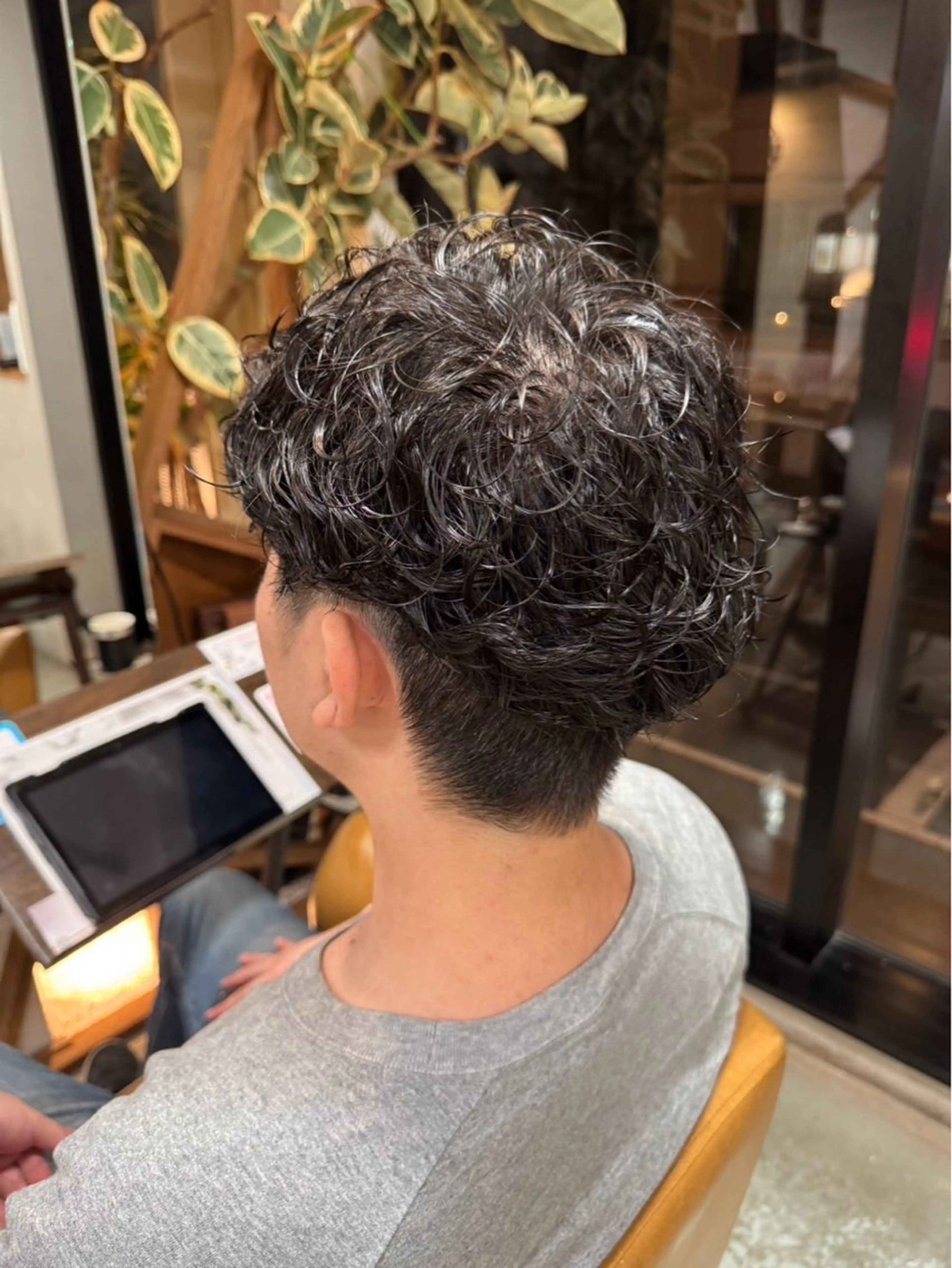 【メンズ限定】　コールドパーマ➕リフトアップシャンプー🧴の写真