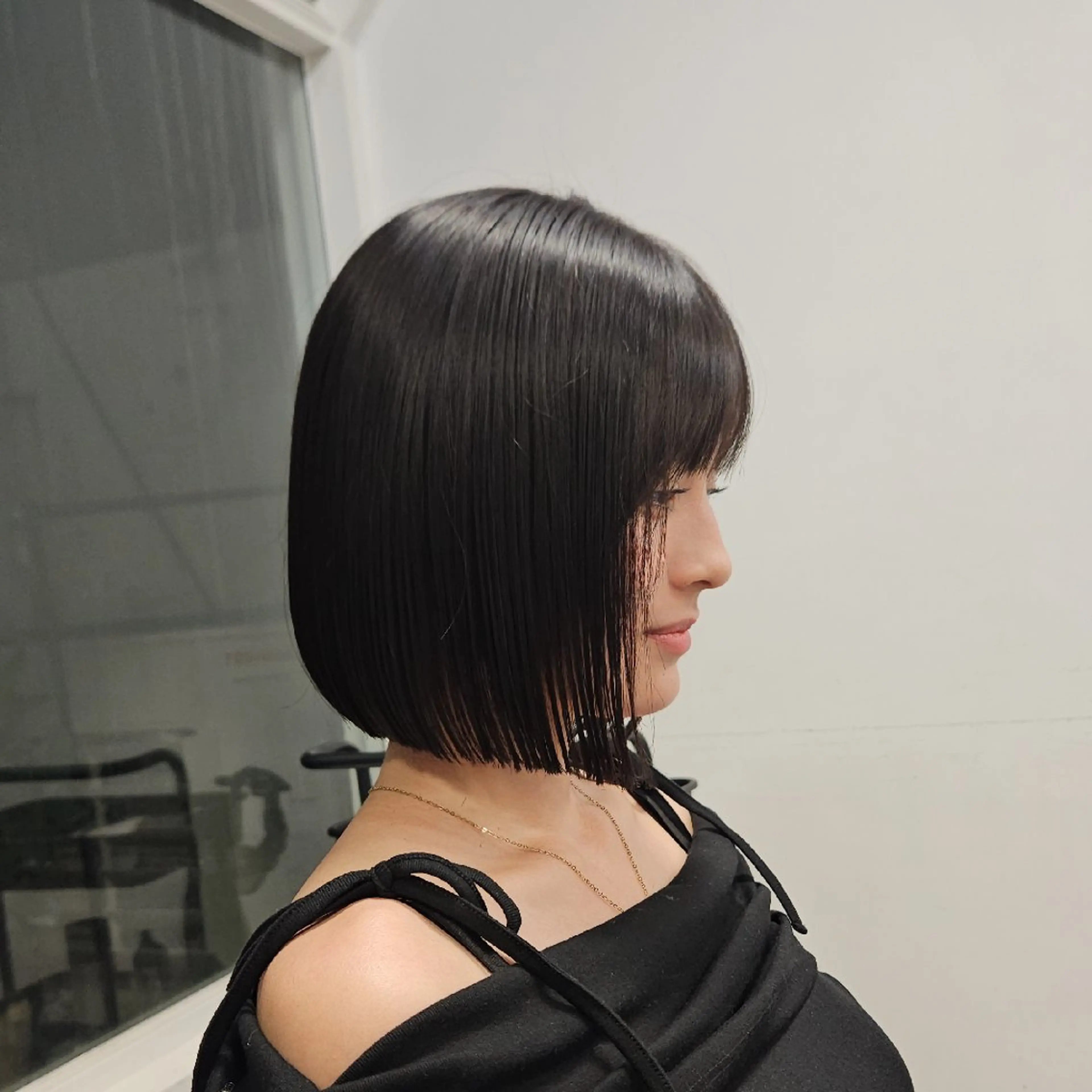 ミディアム ボブ 縮毛矯正 ティグル鹿児島所属・✂竹下 遼也✂のヘアスタイル