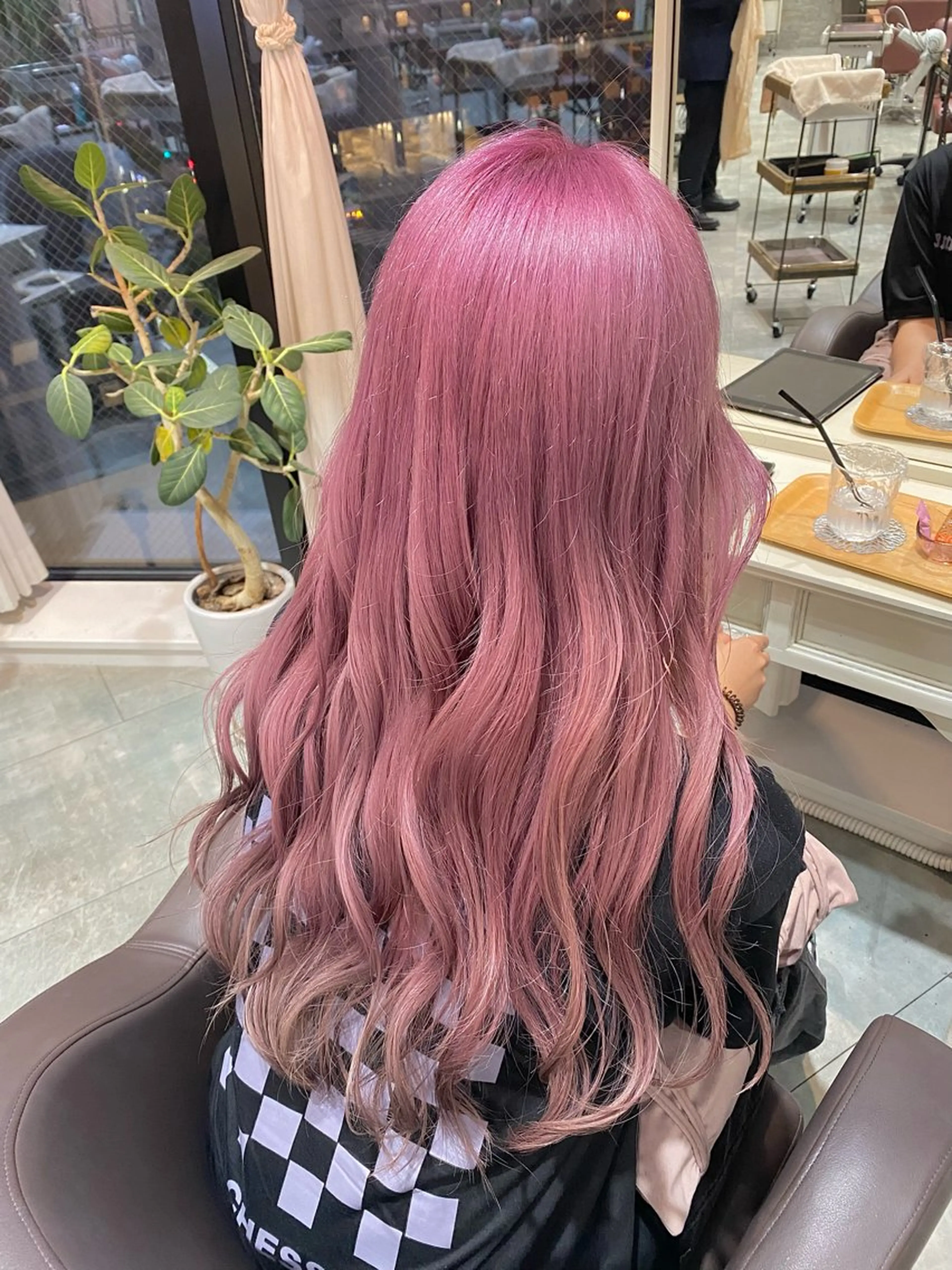 ヘアカラー➕Aujua5stepトリートメントの写真