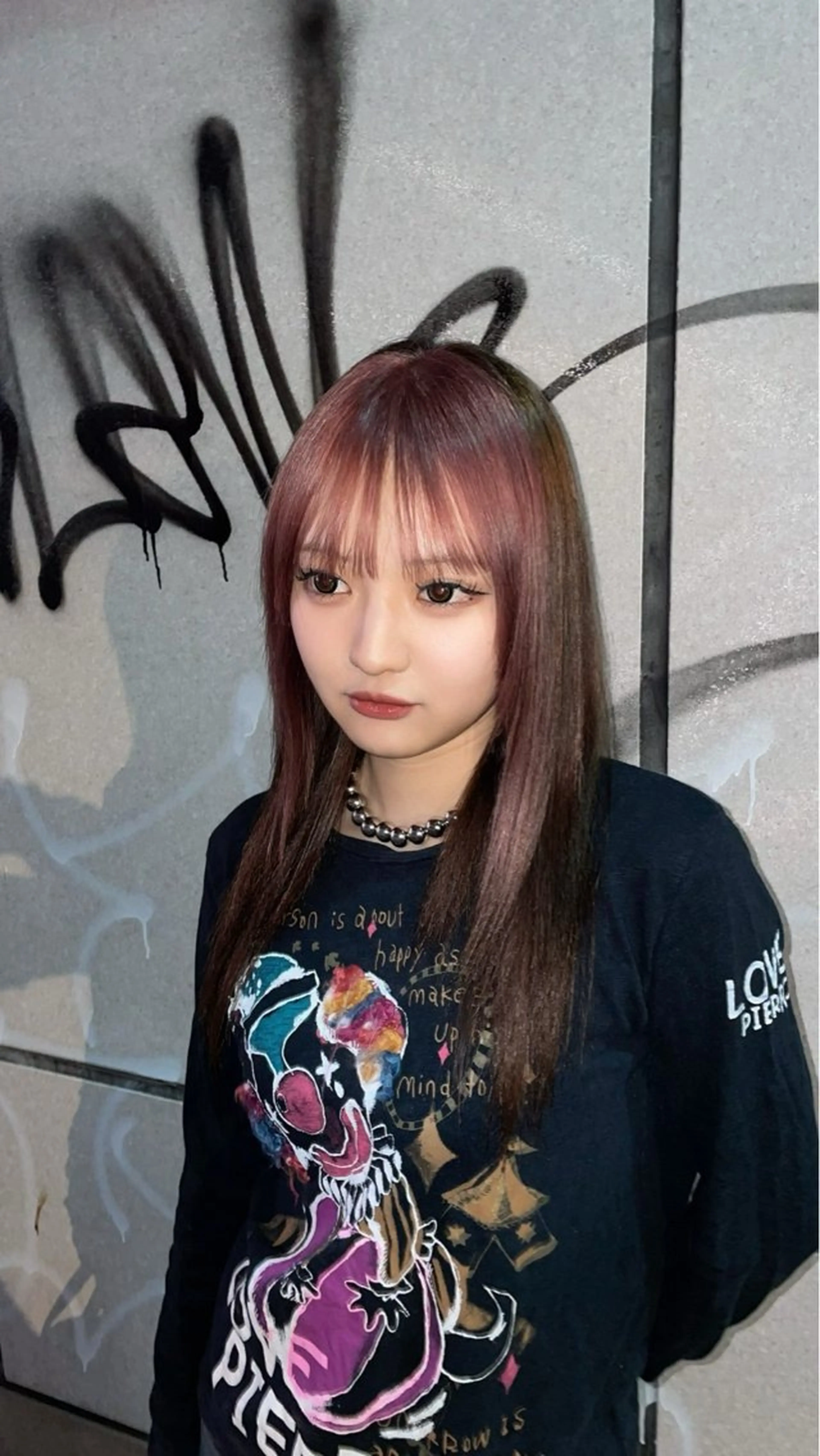 ロング カラー カラー まなみのヘアスタイル