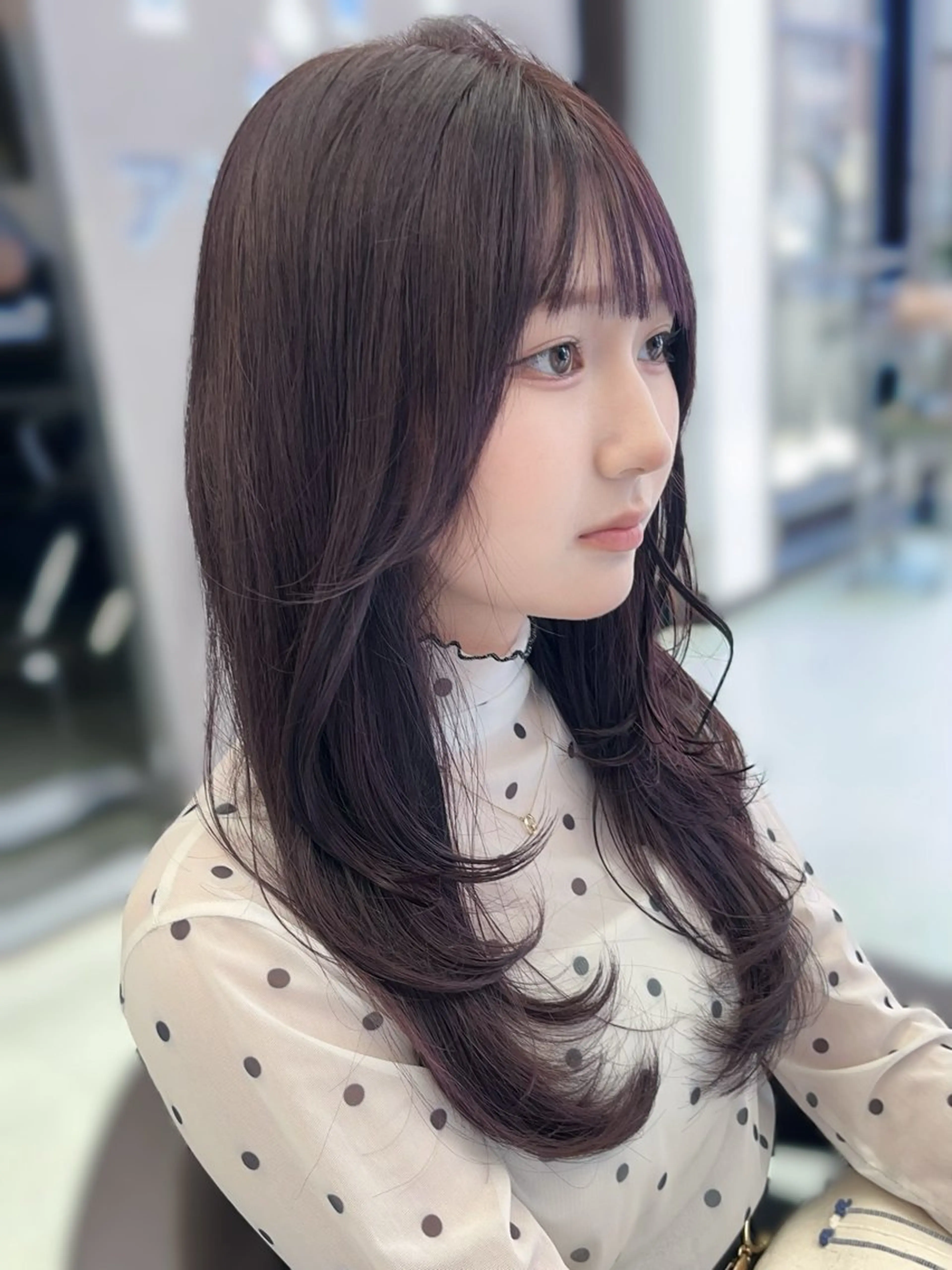 セミロング カラー カット ヘアカラー WiLL   西宮店所属・wil西宮レイヤー 西村徹のヘアスタイル