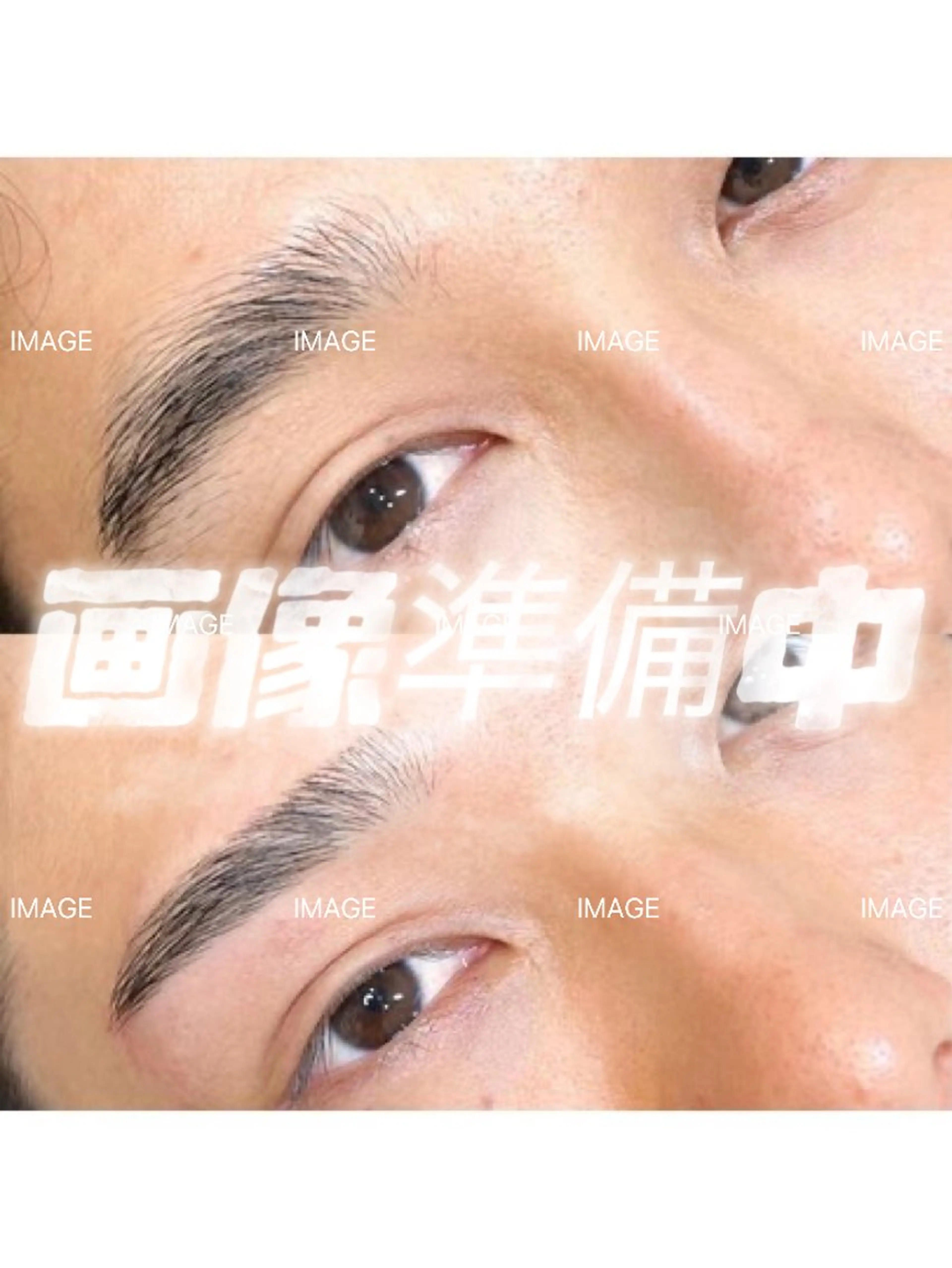 ミニモ学割《24歳以下限定》👦🏻メンズ美眉⭐️美眉アイブロウスタイリング＋眉毛カット 【まゆげ】【間引き】の写真