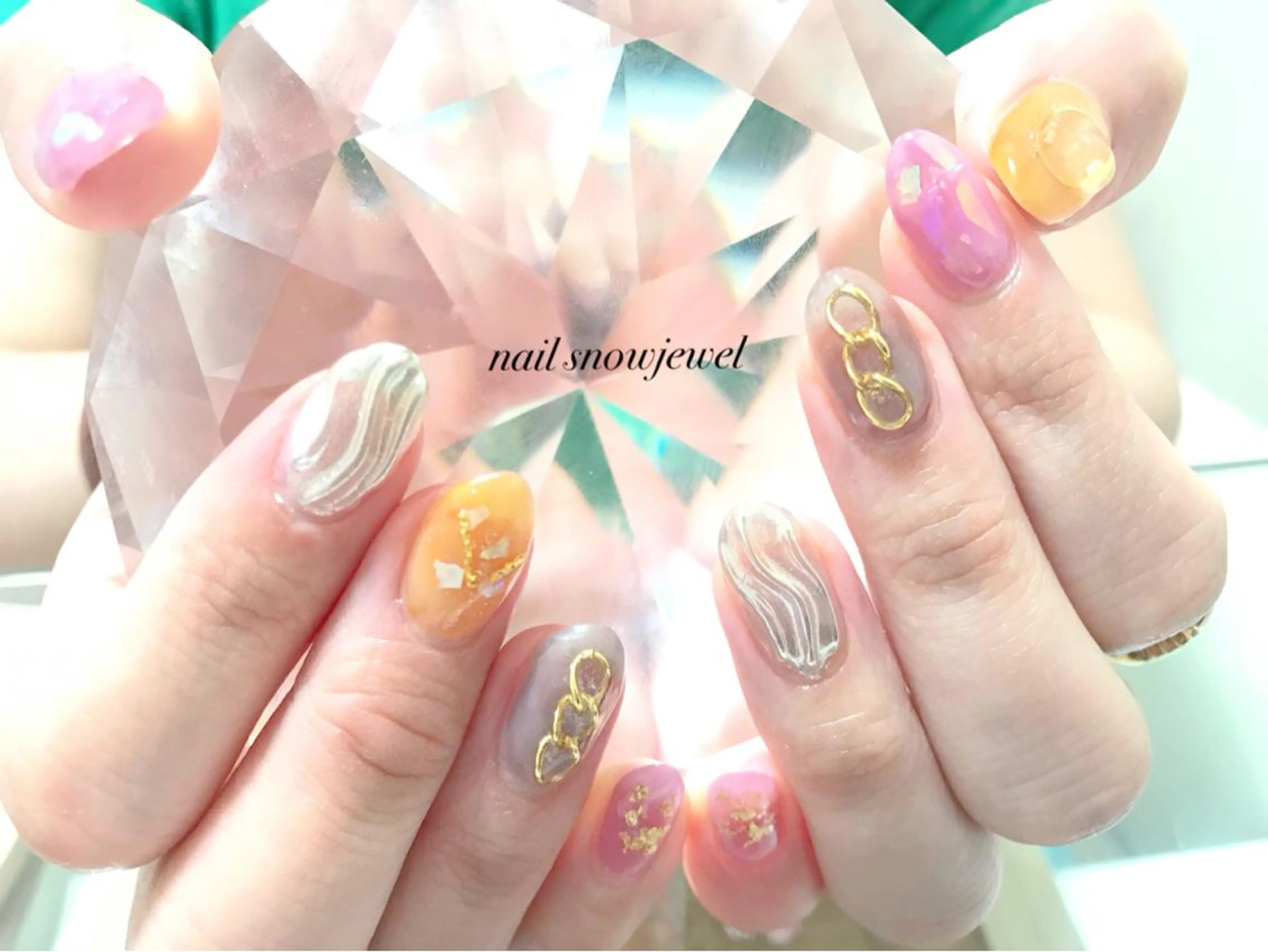 ネイル nail snowjewelのネイルデザイン