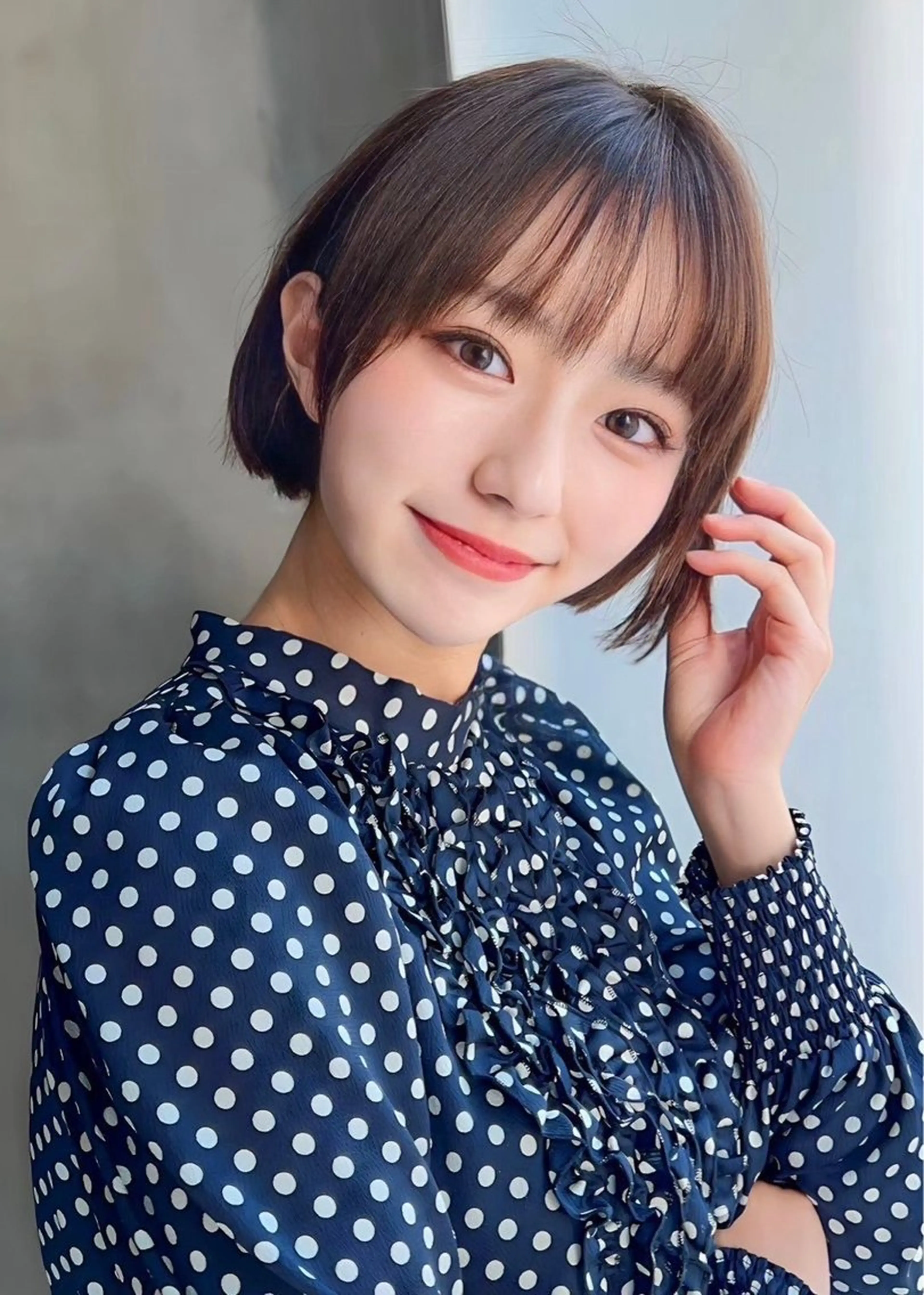 ショート カラー Agu hair lang屋島店所属・白井 音羽のヘアスタイル
