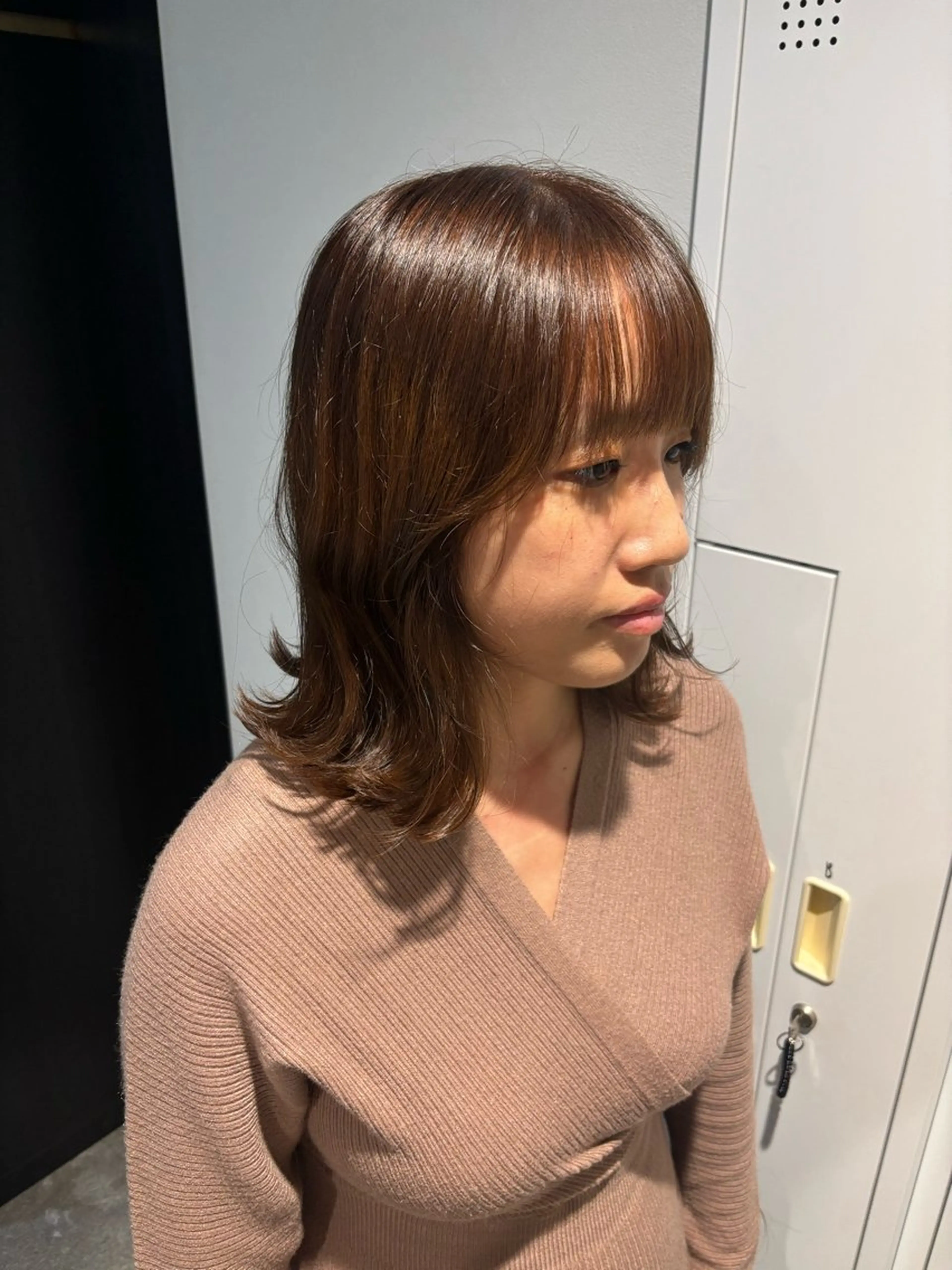 ショート ボブ カット 穐田 航のヘアスタイル
