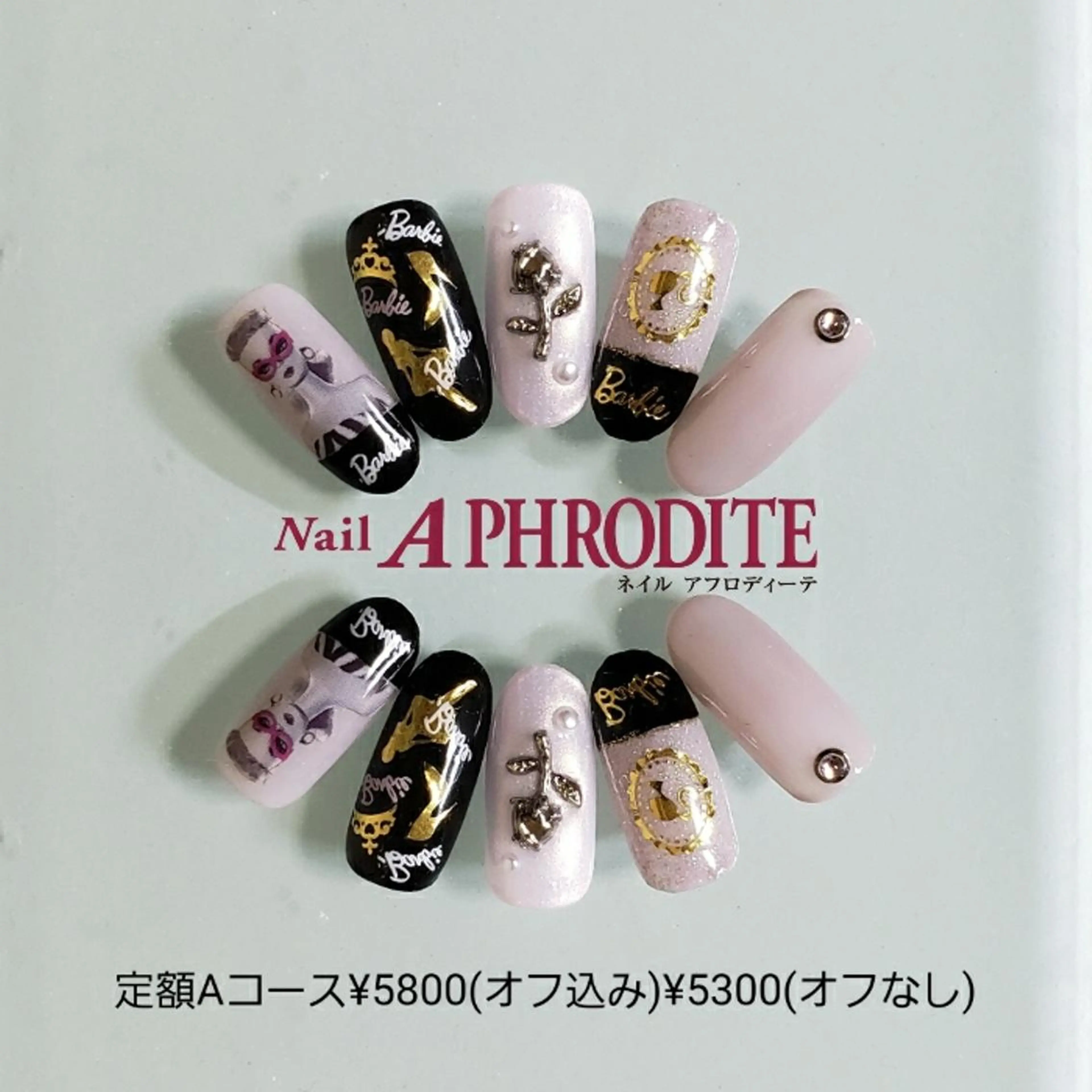 ネイル 持ち込み ニュアンスネイル ハンドネイル Nail Aphroditeのネイルデザイン