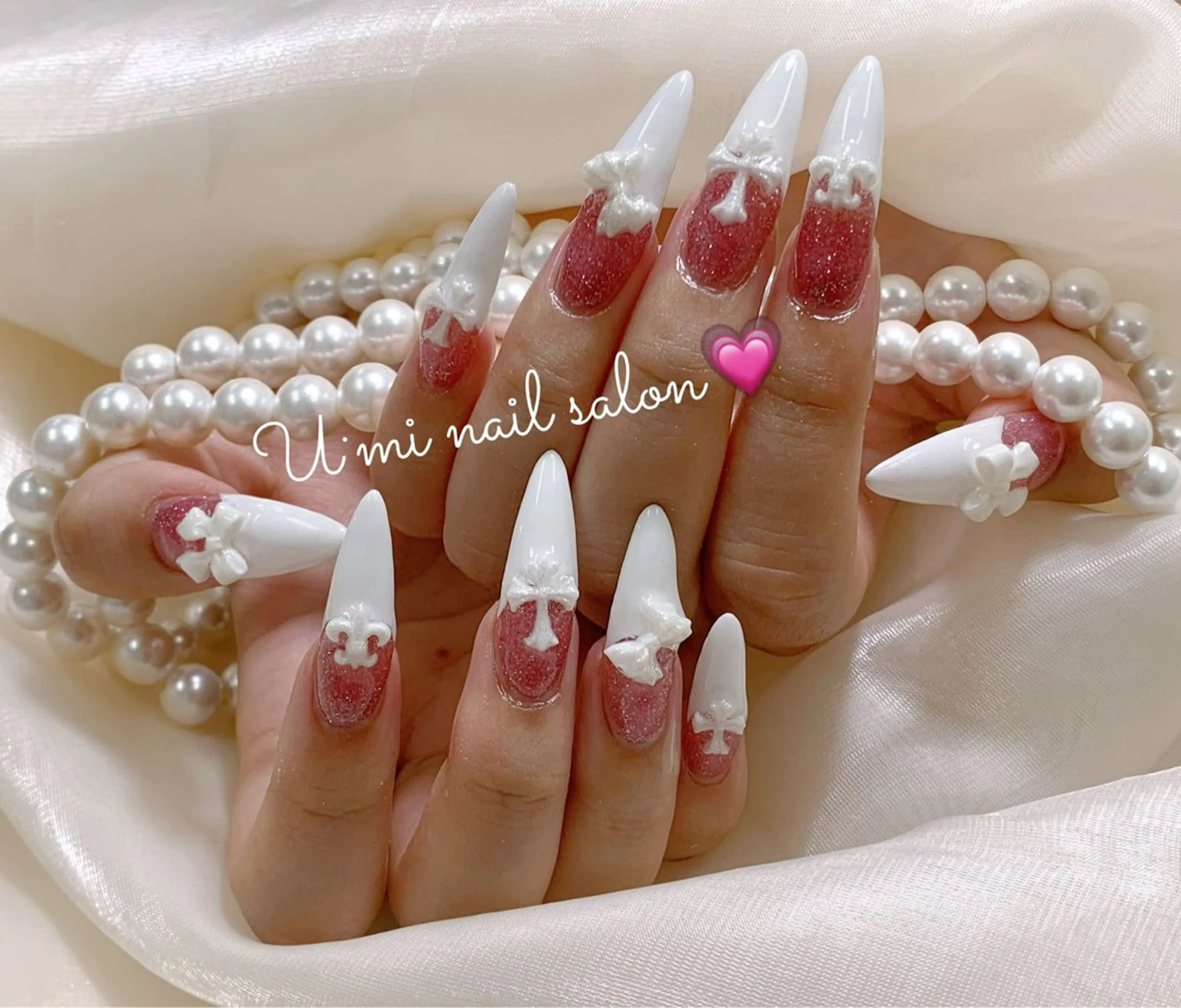 ネイル 持ち込み ハンドネイル Ｕ·Mi nail salon所属・u・mi  上野御徒町パラジェルのネイルデザイン