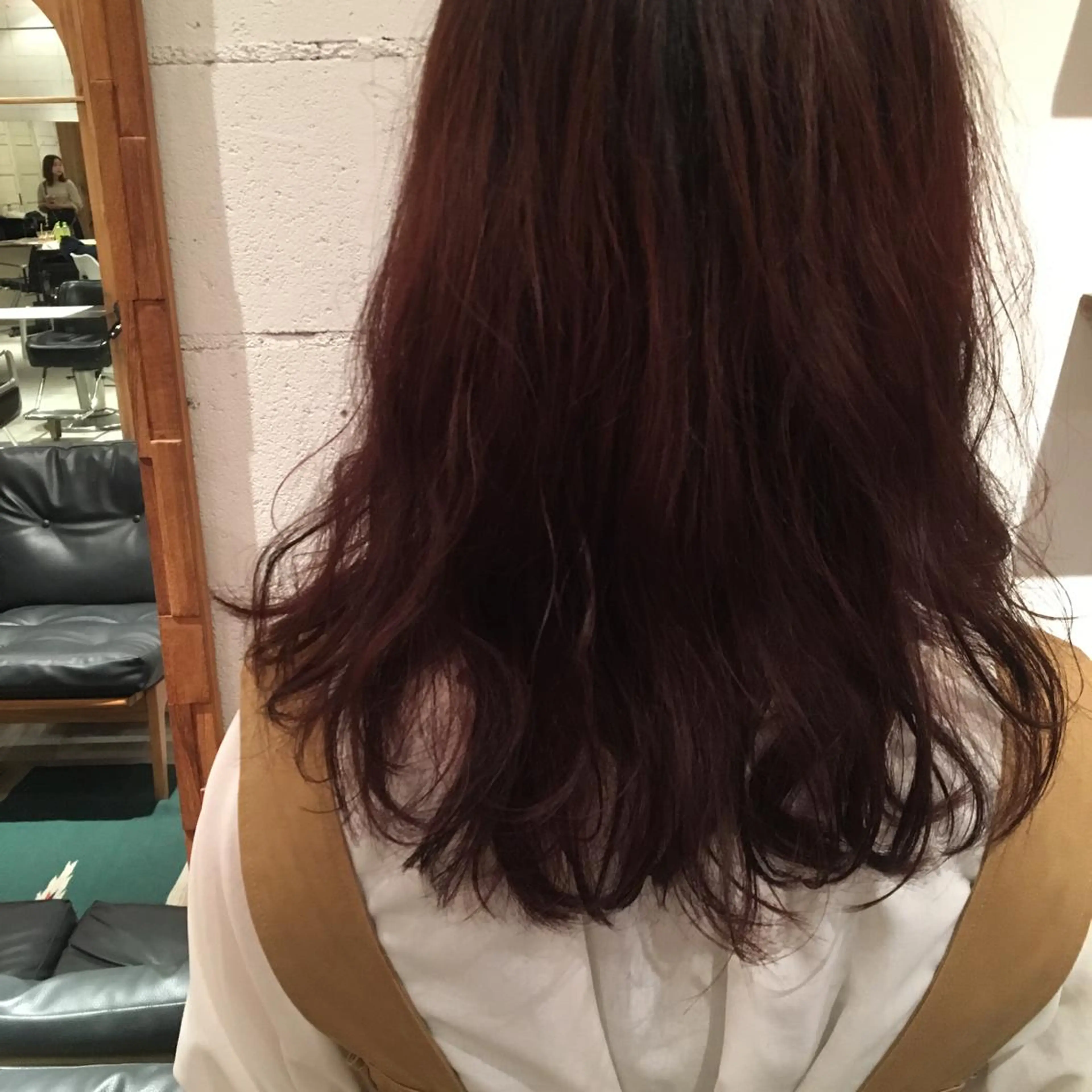 ロング カラー パープルカラー ヘアカラー emme MIHO♡のヘアスタイル