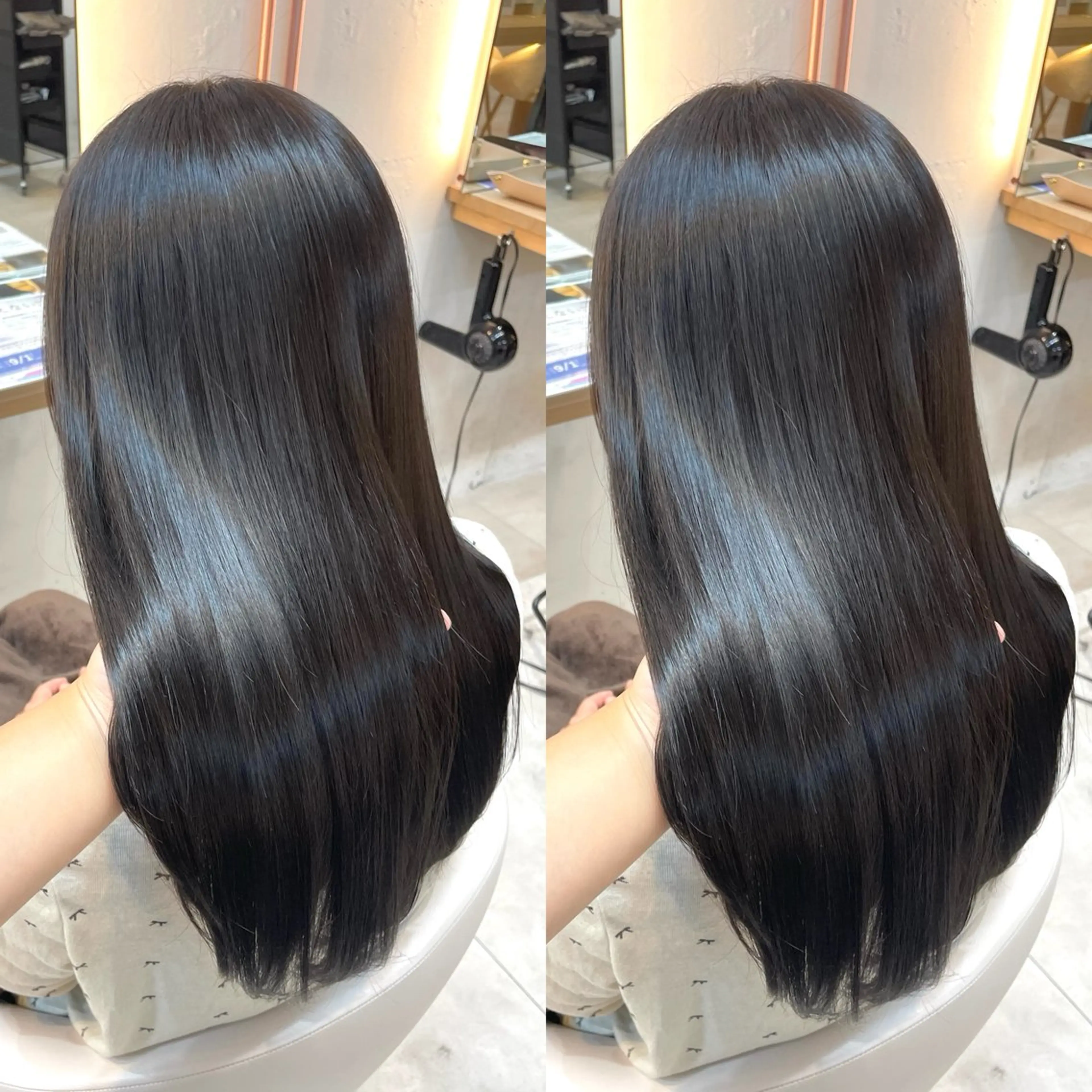 ロング カラー ヘアカラー トリートメント ヘアセット ブリーチ無しダブル カラー🦕まどかのヘアスタイル