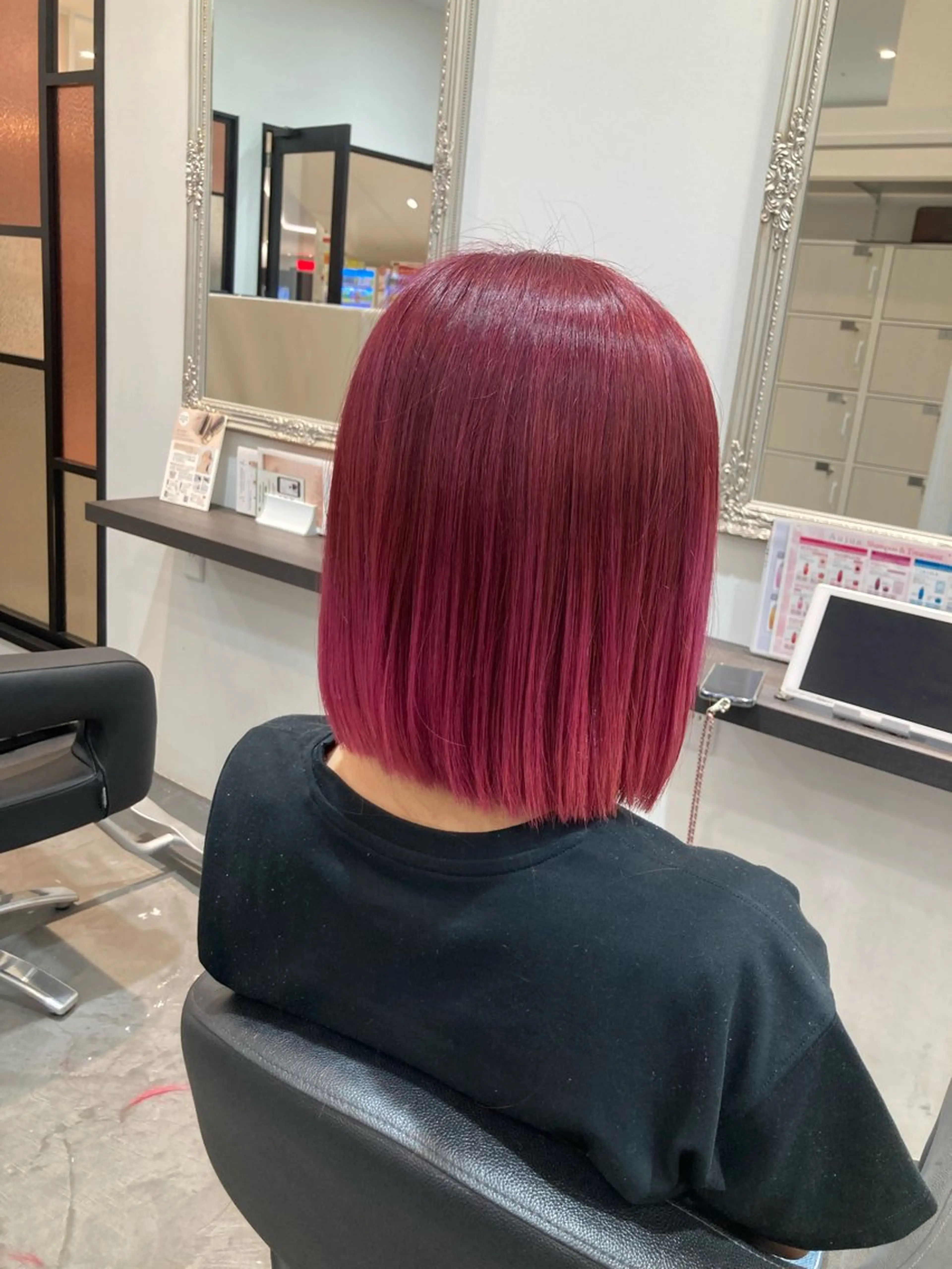 ショート カット ヘアカラー トリートメント hair salon rita 野々市所属・中野 幹也のヘアスタイル