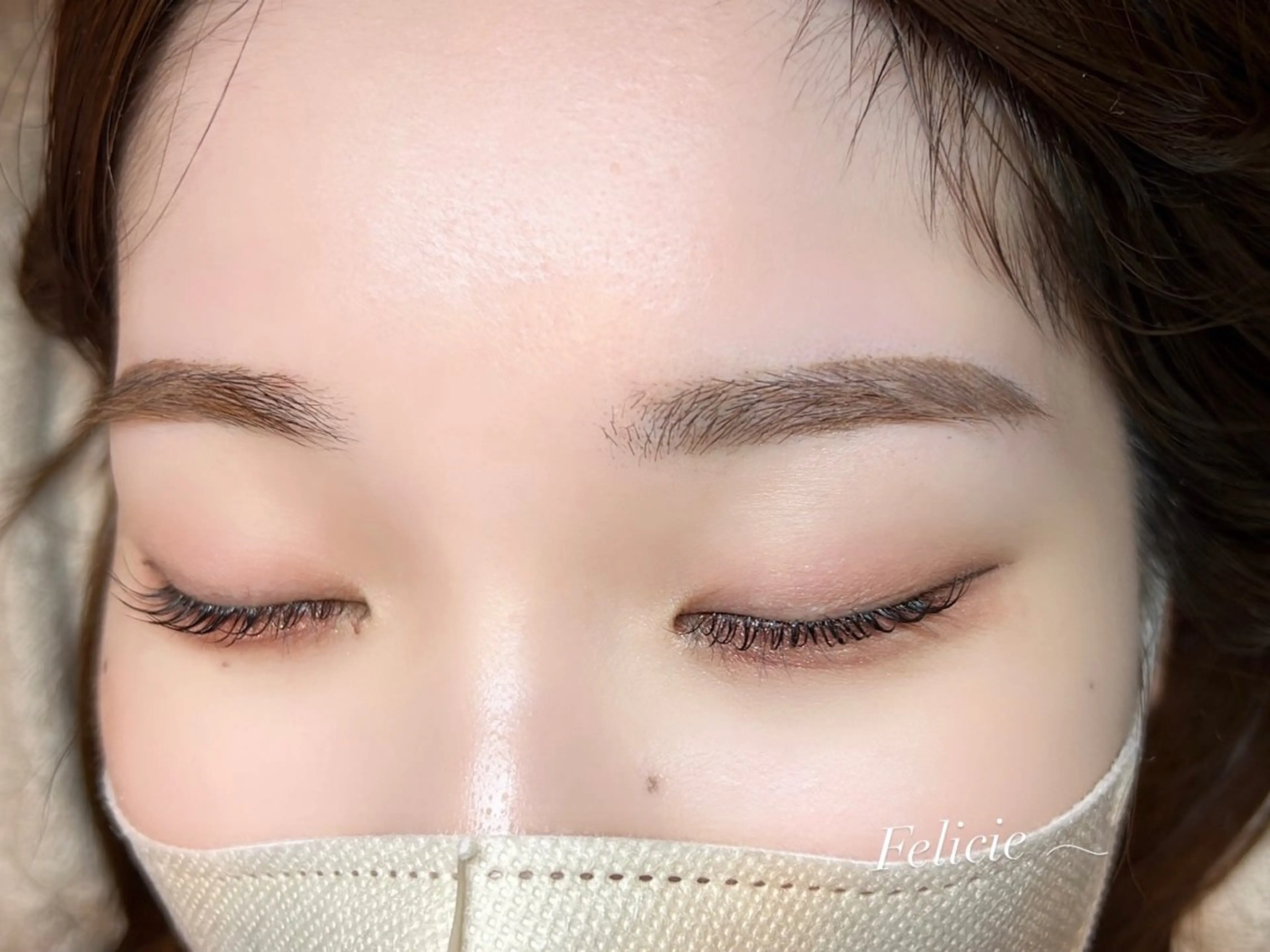 マツエク・マツパ パリジェンヌラッシュリフト ワックス脱毛 眉カット その他(アイブロウ) Felicie＊ Sayakaのマツエク・マツパデザイン