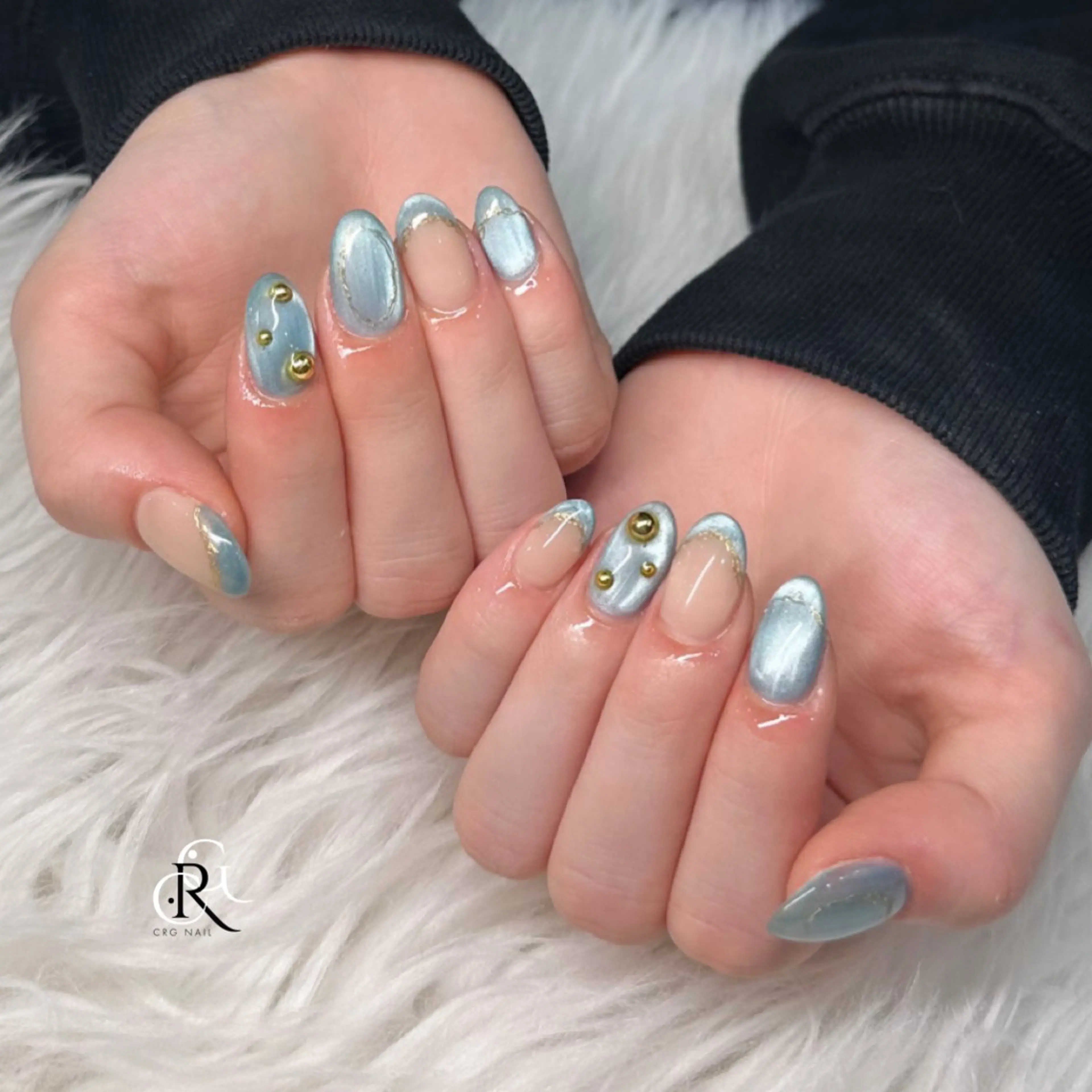 ネイル ニュアンスネイル ハンドネイル 美フォルム✨ CRG　RURIのネイルデザイン