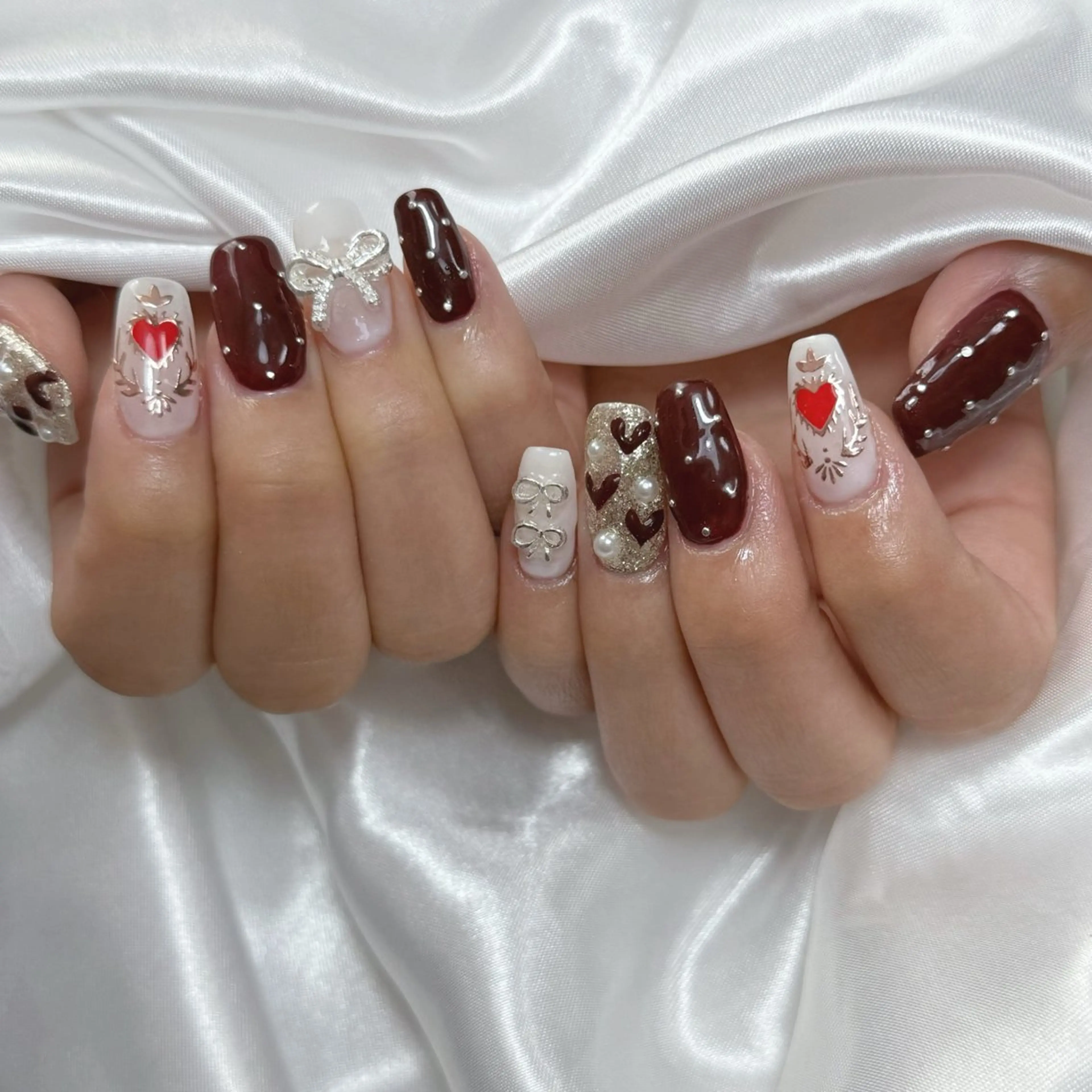 ネイル ネイルチップ ハンドネイル L'ino nailのネイルデザイン