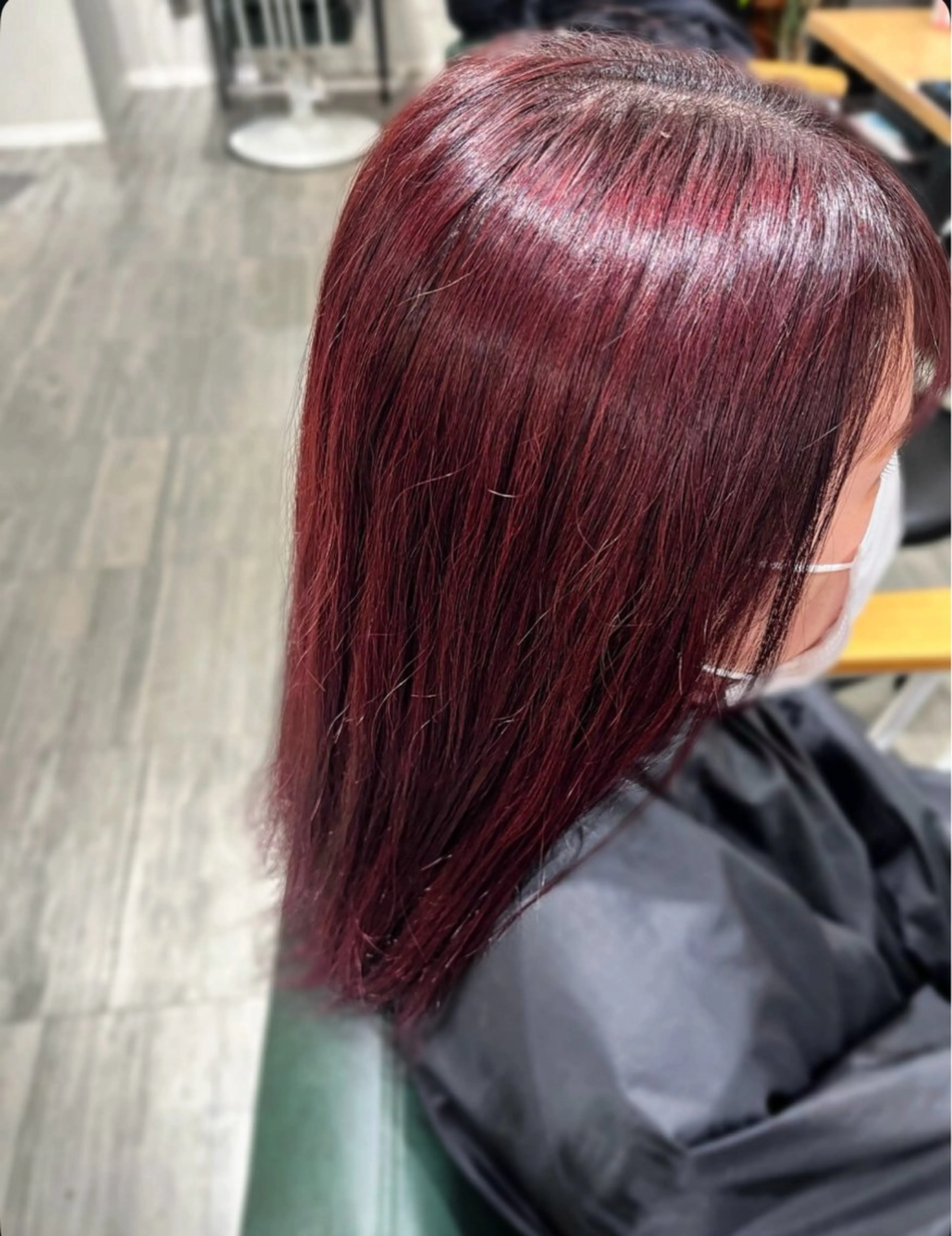 ミディアム ヘアカラー 🌿髪質改善/レイヤ ー🌿ひかるんのヘアスタイル