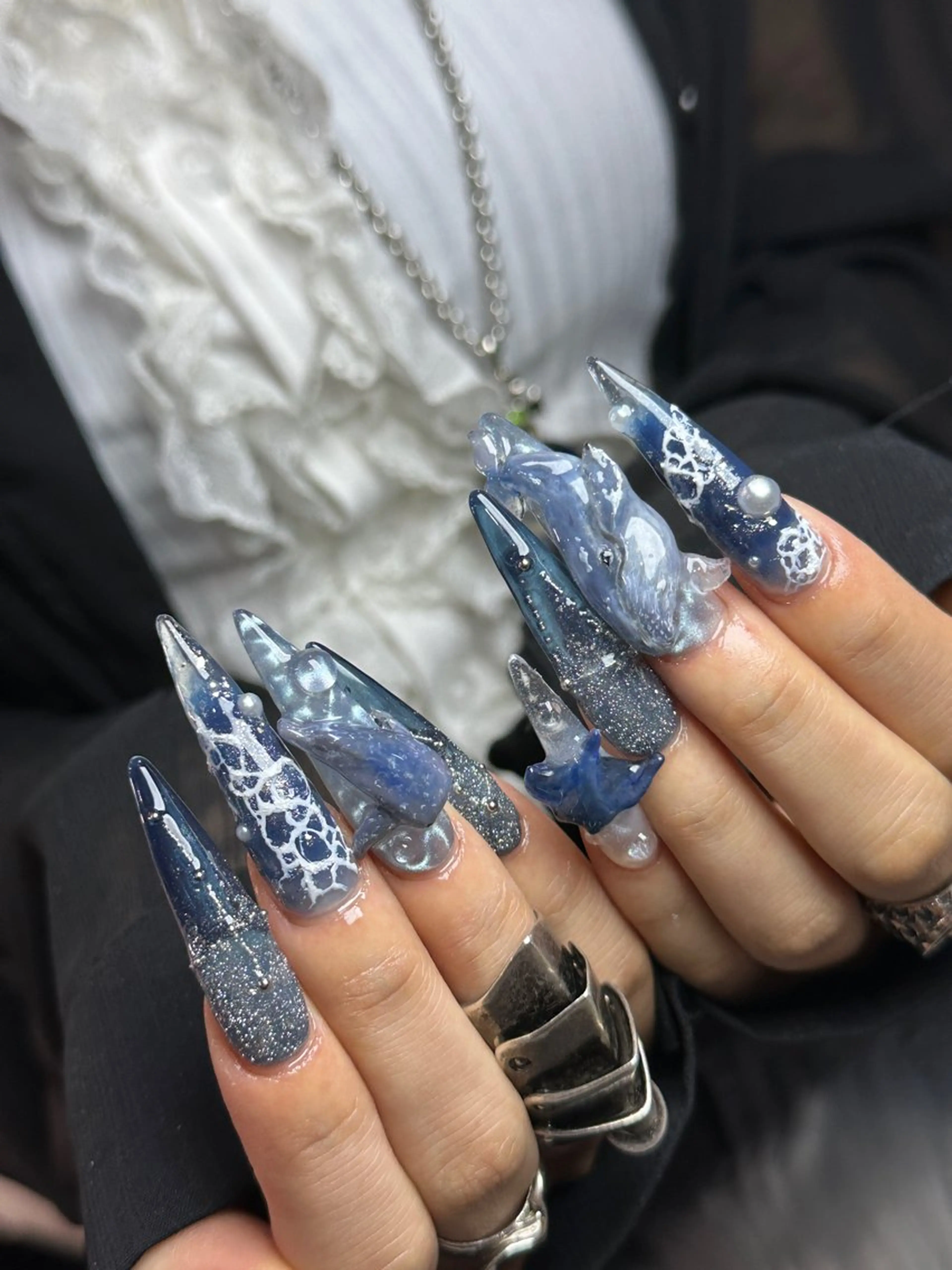 ネイル ハンドネイル Dark Honey karinのネイルデザイン
