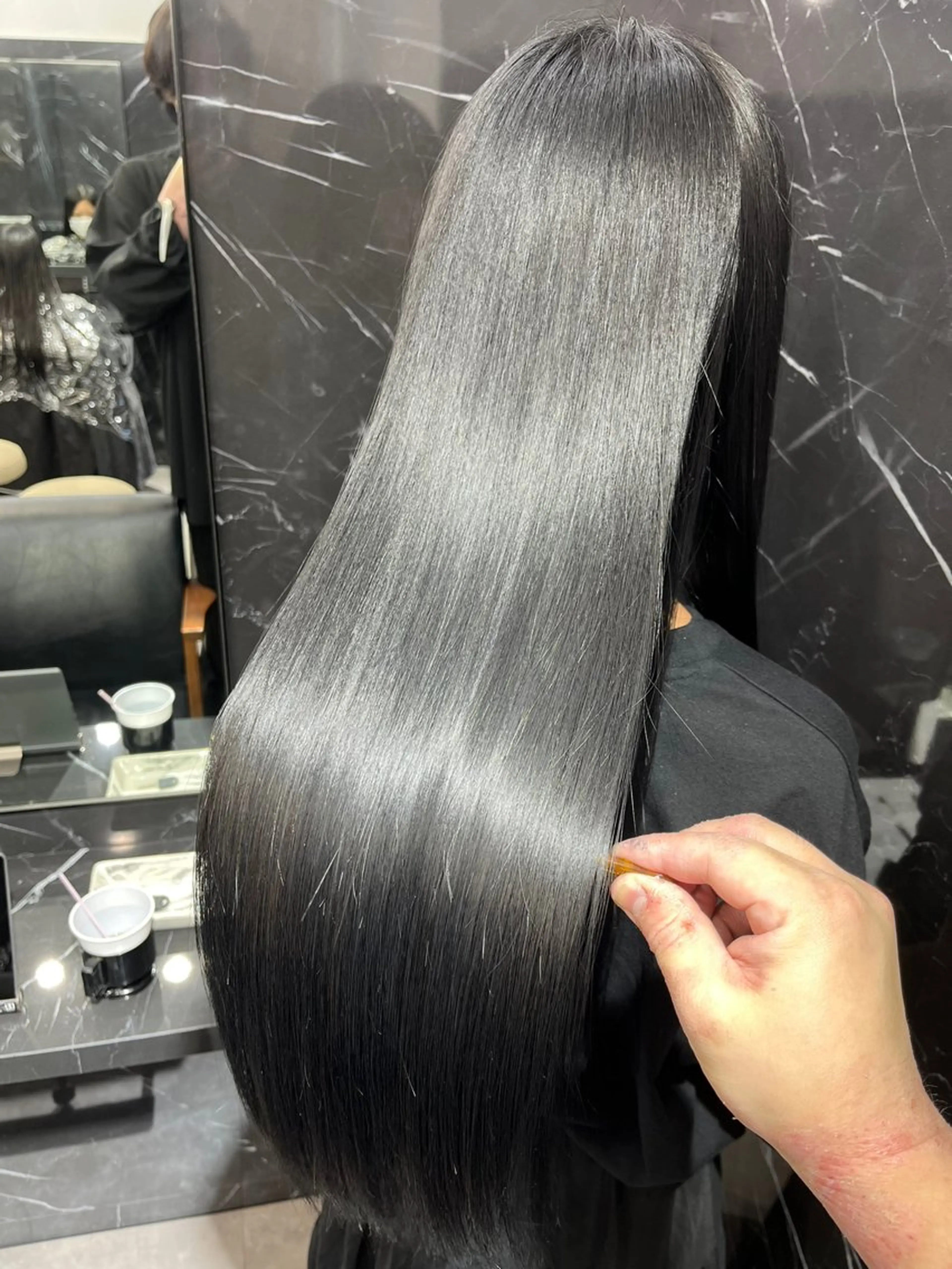 ロング くせ毛 SALOWIN神戸三宮Suite店所属・神戸本格派髪質改善 /MITSUKIのヘアスタイル