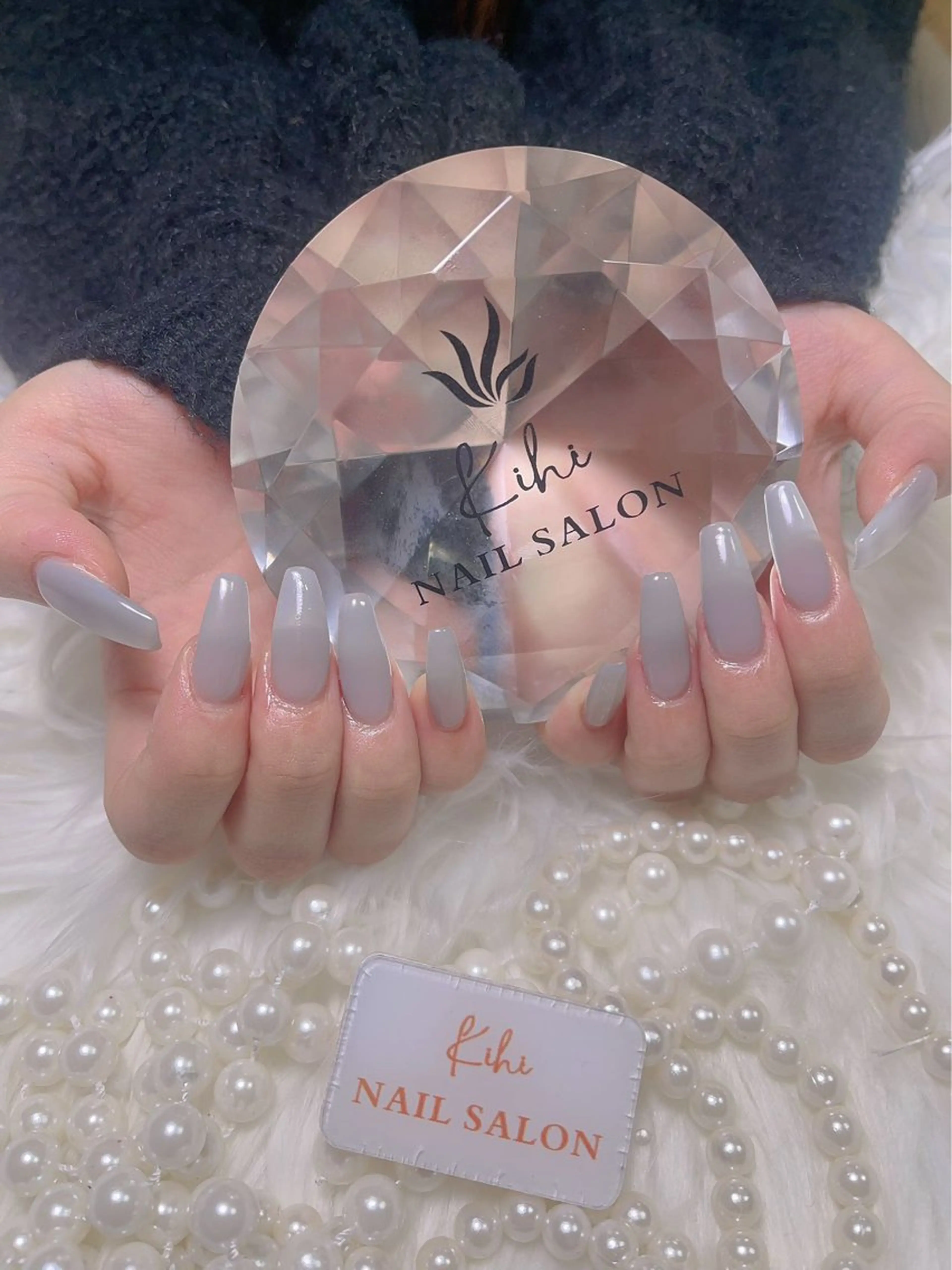 ネイル ワンカラーネイル ネイルチップ 福島 みきのネイルデザイン