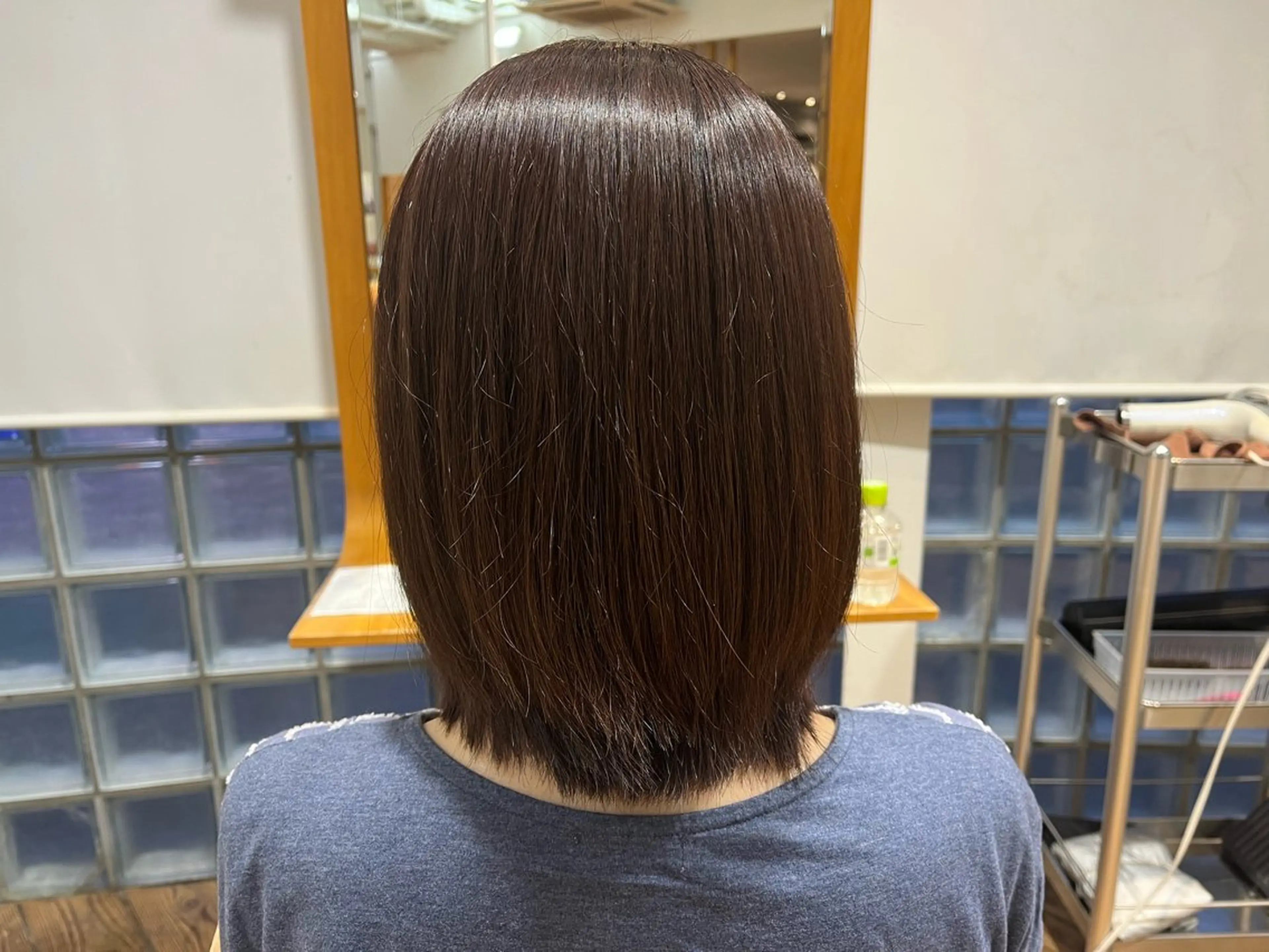 ショート カラー ブラウンカラー ヘアカラー トリートメント CLAPS 金沢文庫所属・池田 こころのヘアスタイル