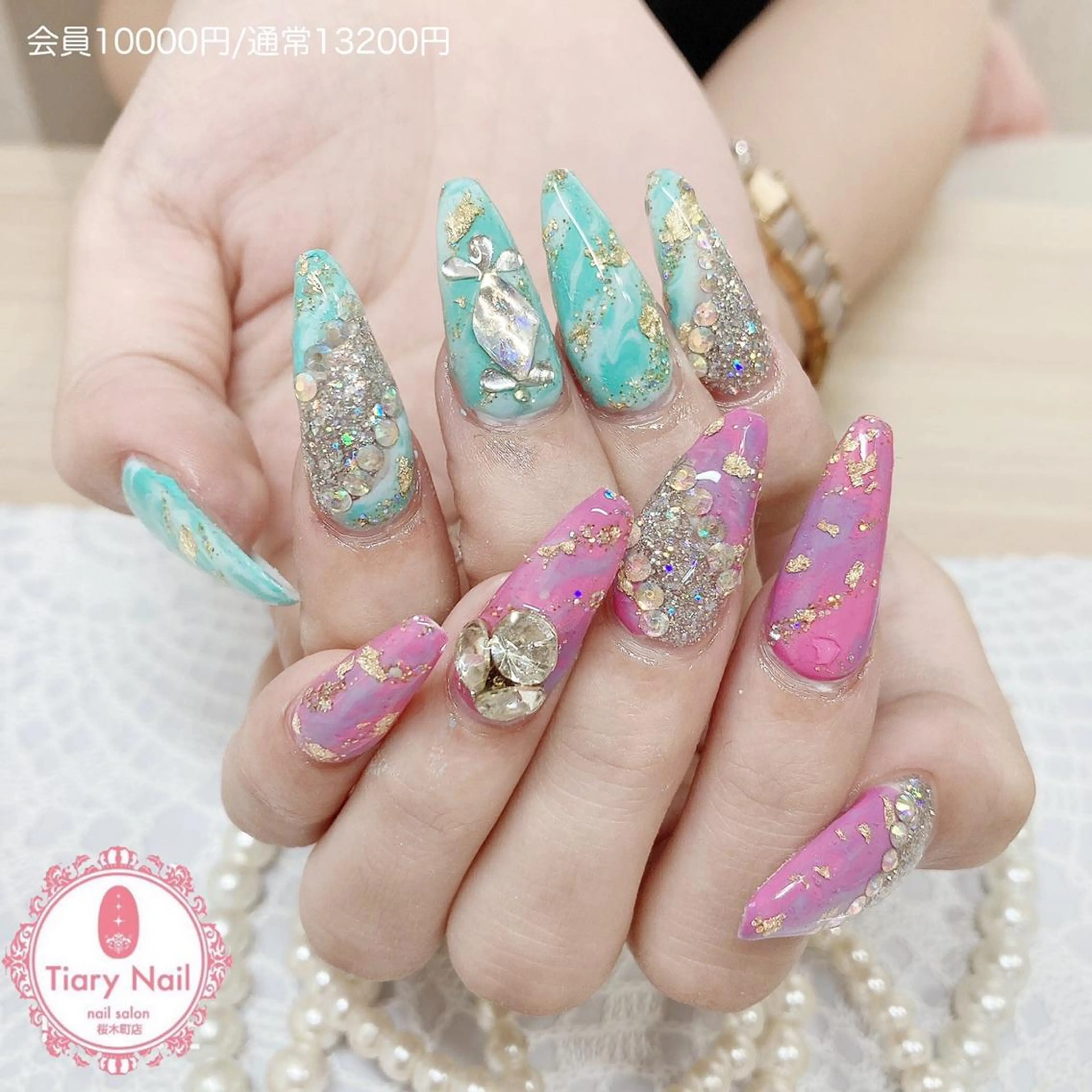 ネイル TiaryNail まほのネイルデザイン